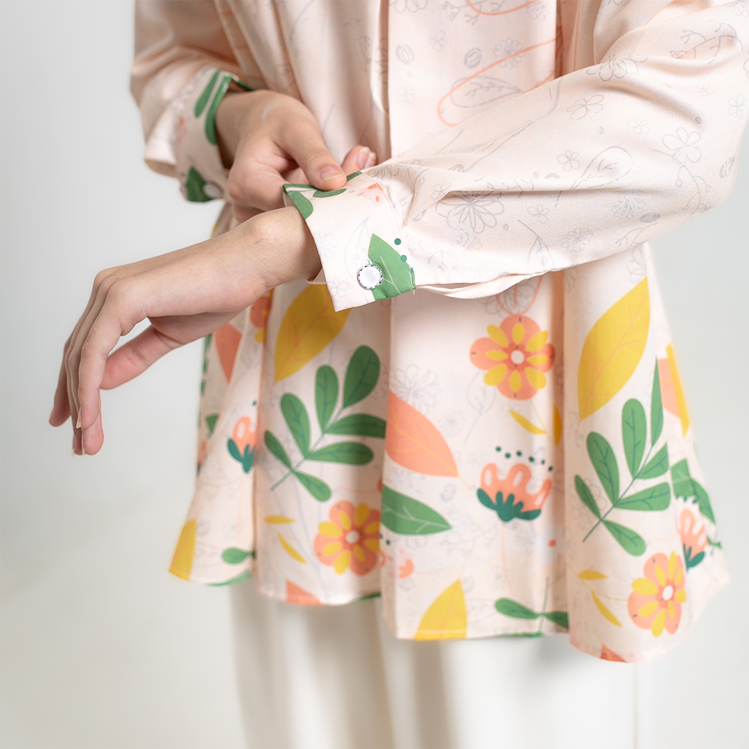 Ameela.KL Blouse Althea Atasan Motif Full Print
