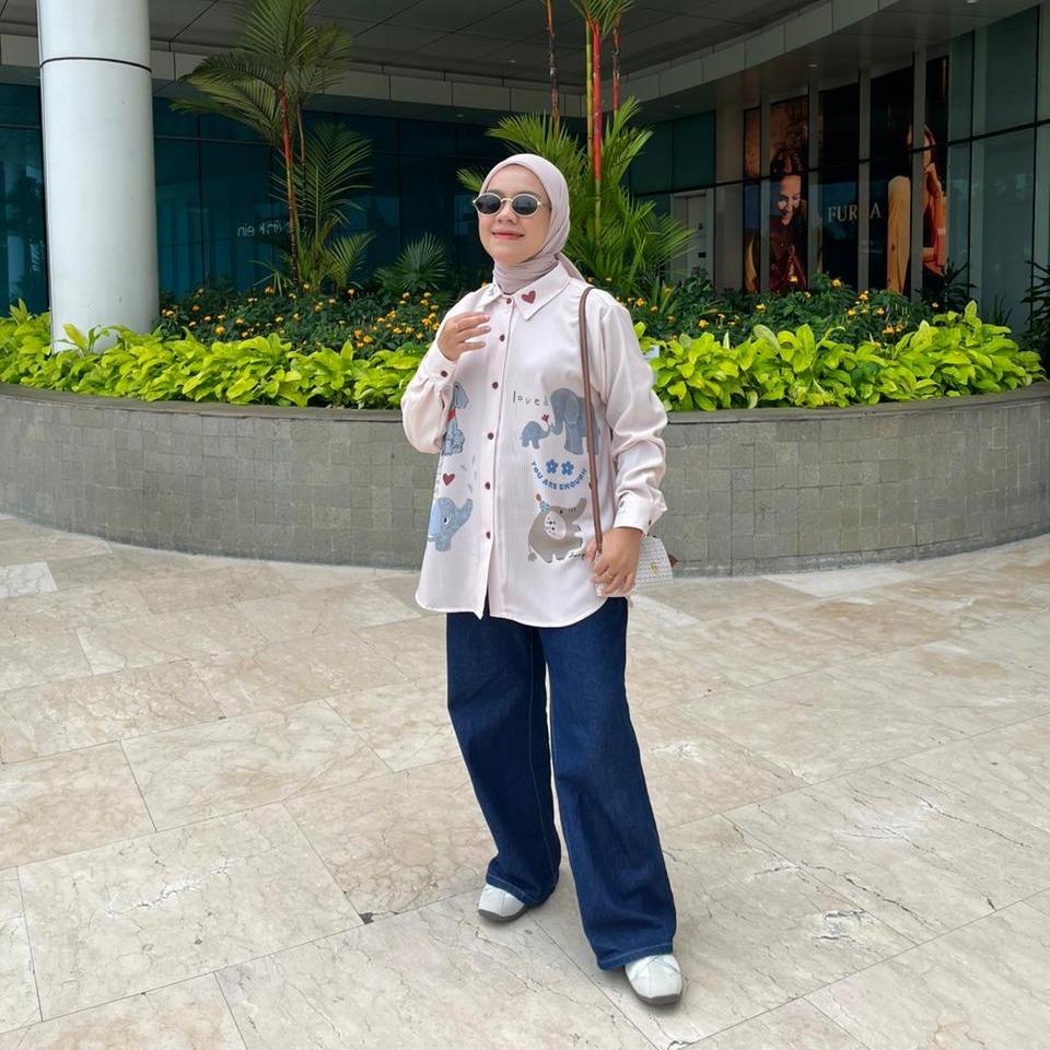 KEMEJA FULL PRINT YUKI VOL. 2 WARNA BARU BY AMEELA.KL