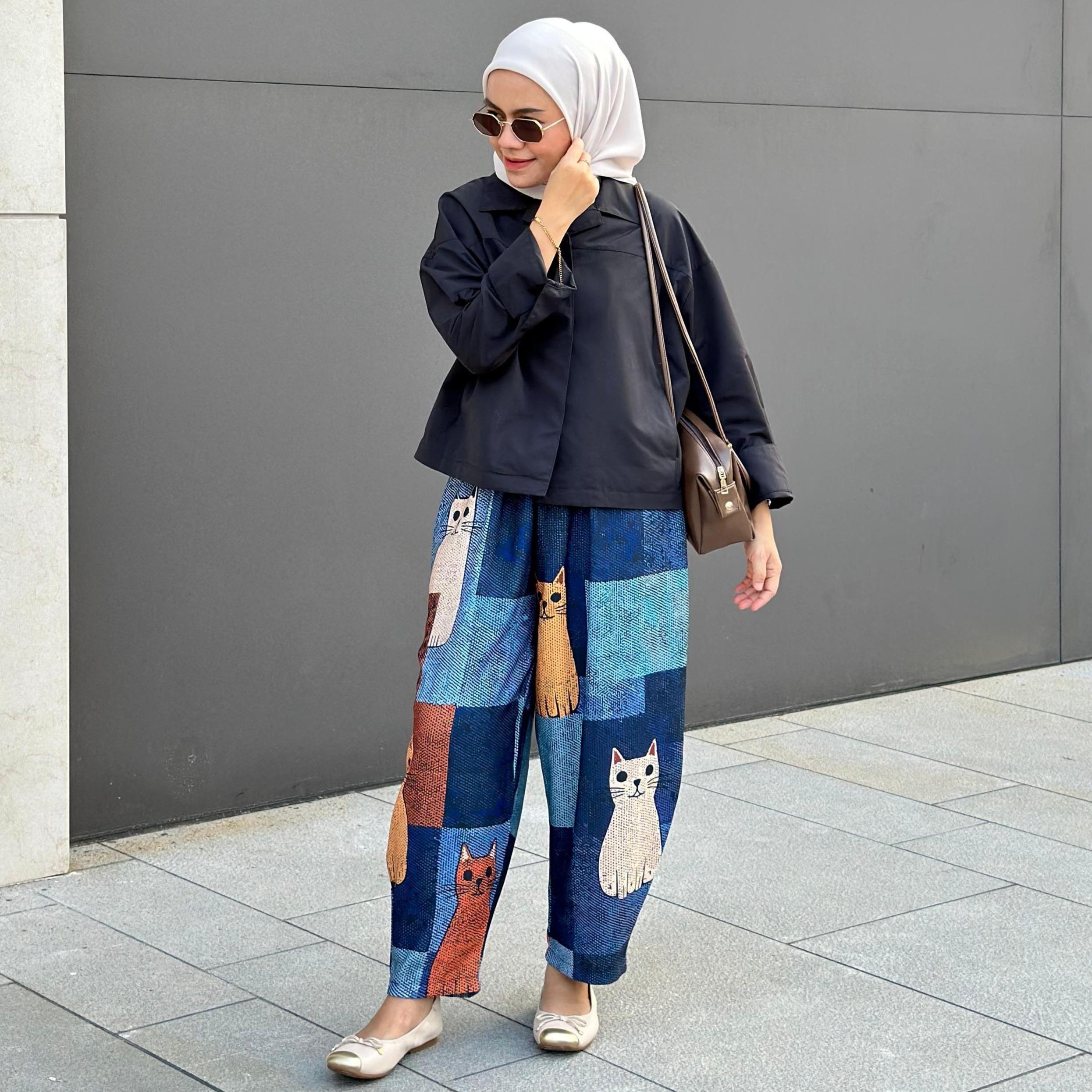 AMEELA. KL CELANA BARREL BAHAN LOLY LEMBUT DAN NYAMAN
