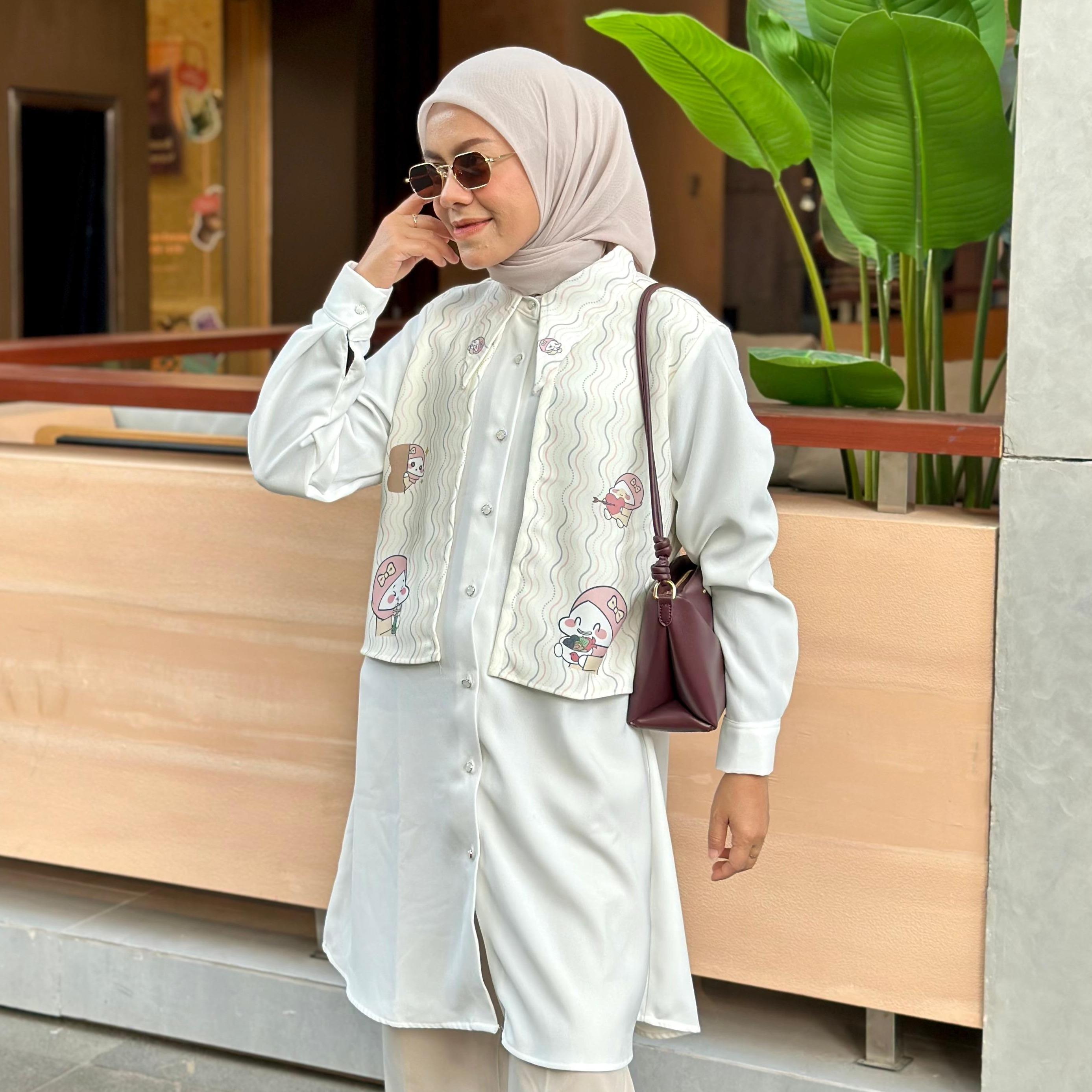 Ameela.kl - TUNIK LUCU PAULA – Bahan LOLY Premium Lembut & NyamaN