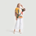 Printed Shirt Khansa Oversize