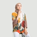 Printed Shirt Khansa Oversize