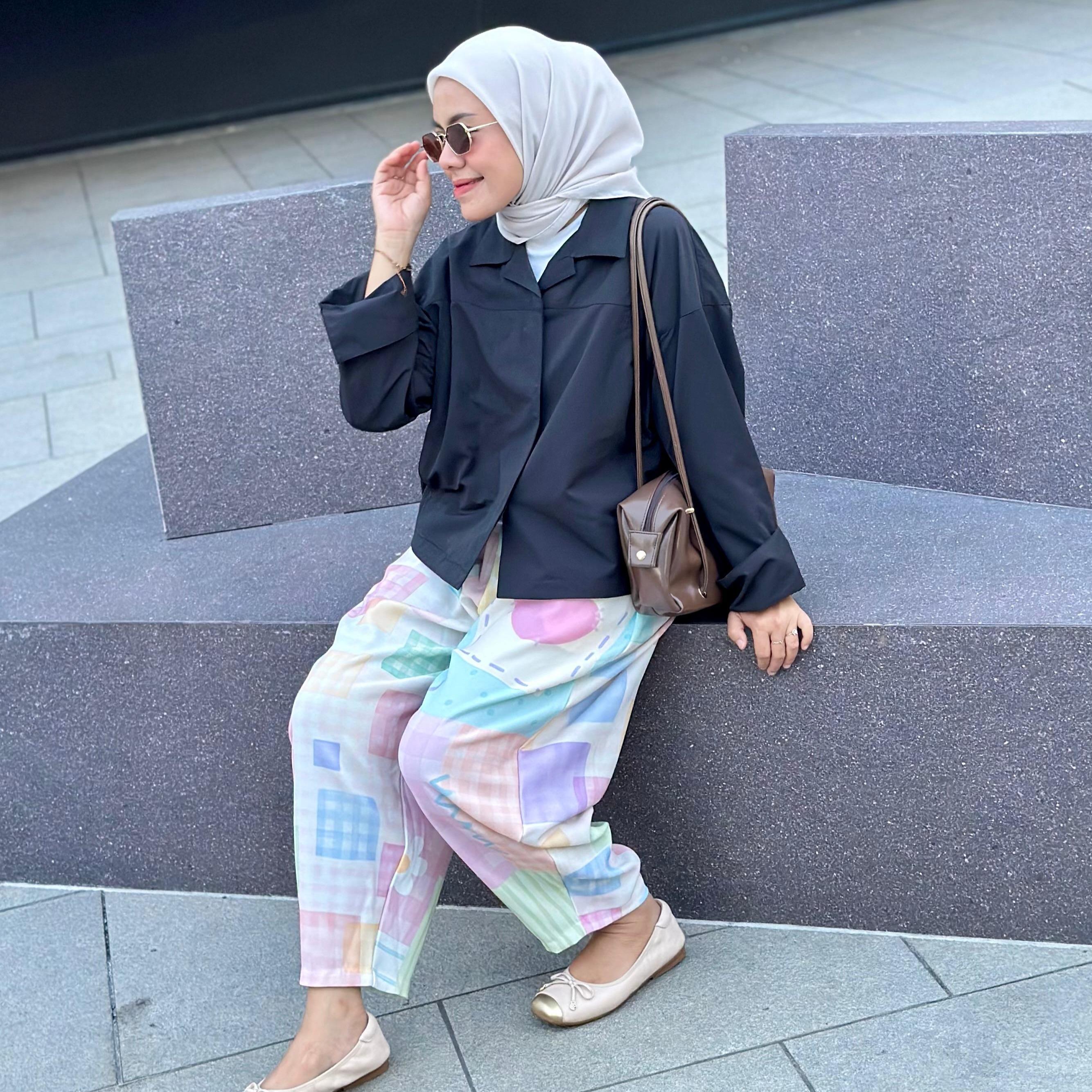 AMEELA. KL CELANA BARREL BAHAN LOLY LEMBUT DAN NYAMAN