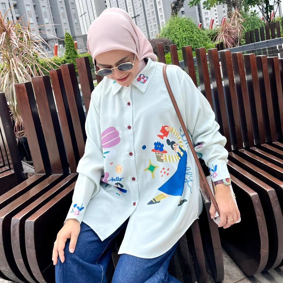 KEMEJA FULL PRINT YUKI VOL. 2 WARNA BARU BY AMEELA.KL