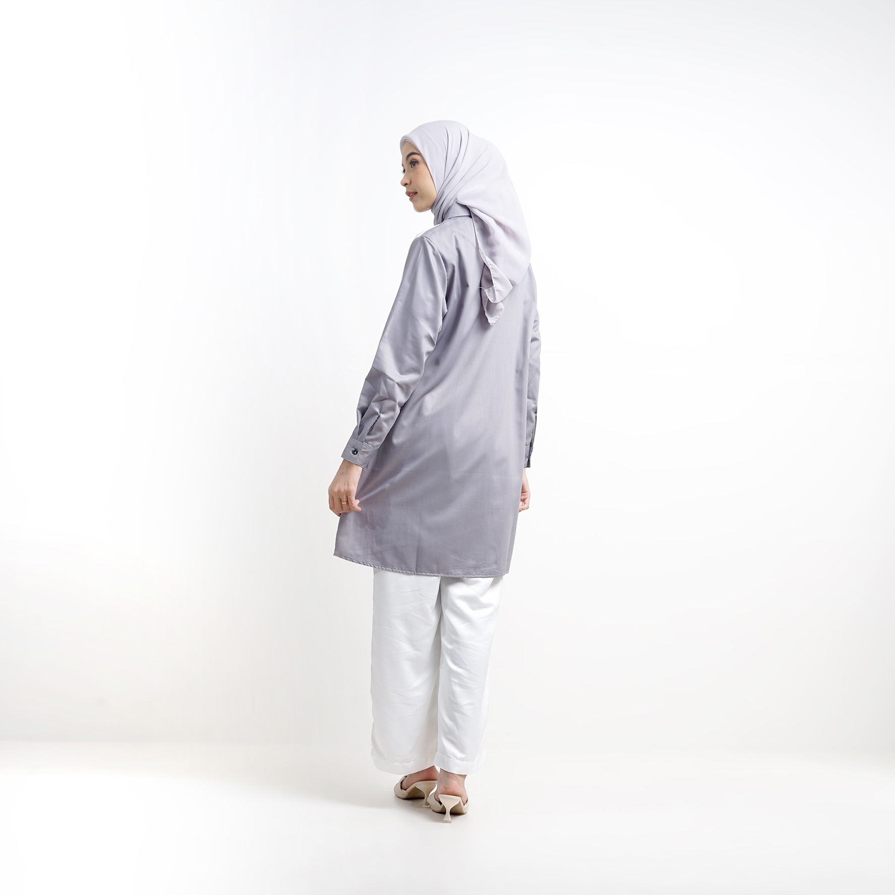 Printed Tunic Face Abstract
