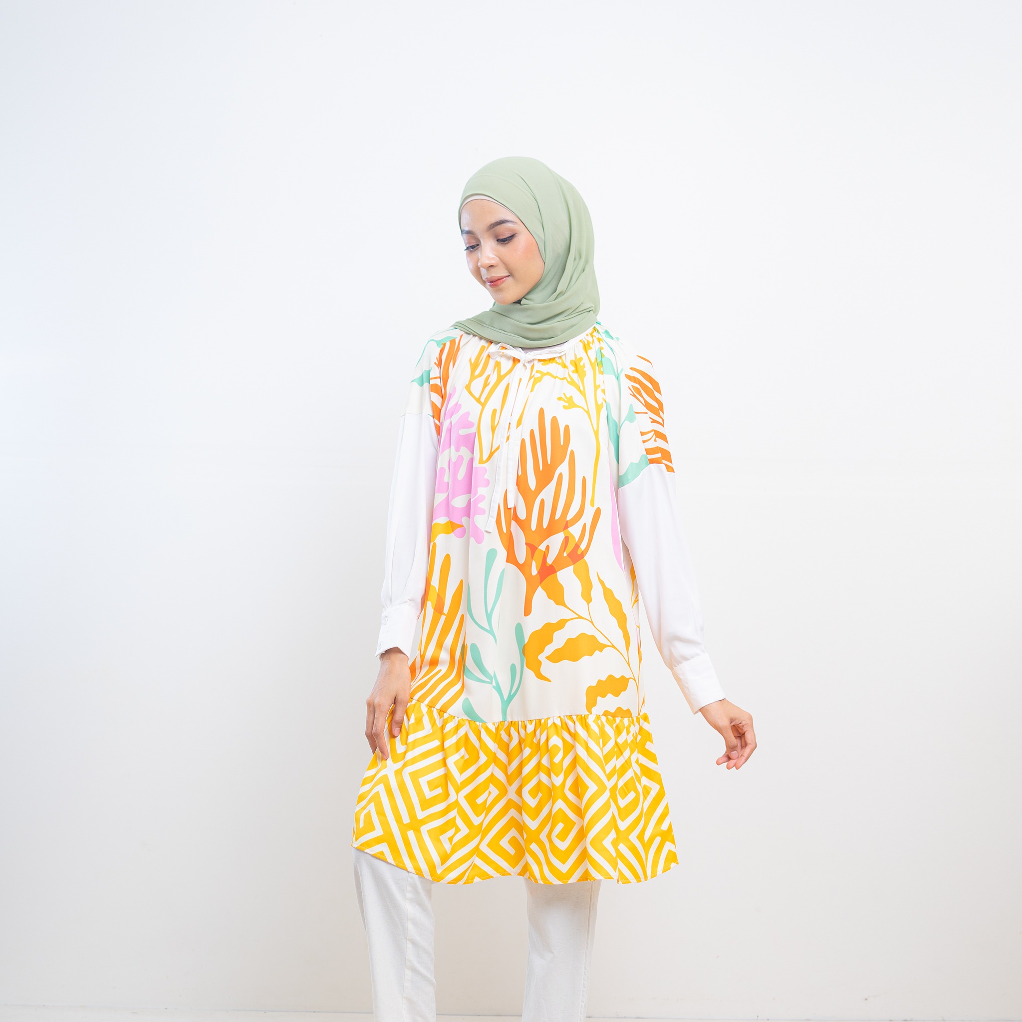 Tunik Full print Sabrina By Ameela.KL