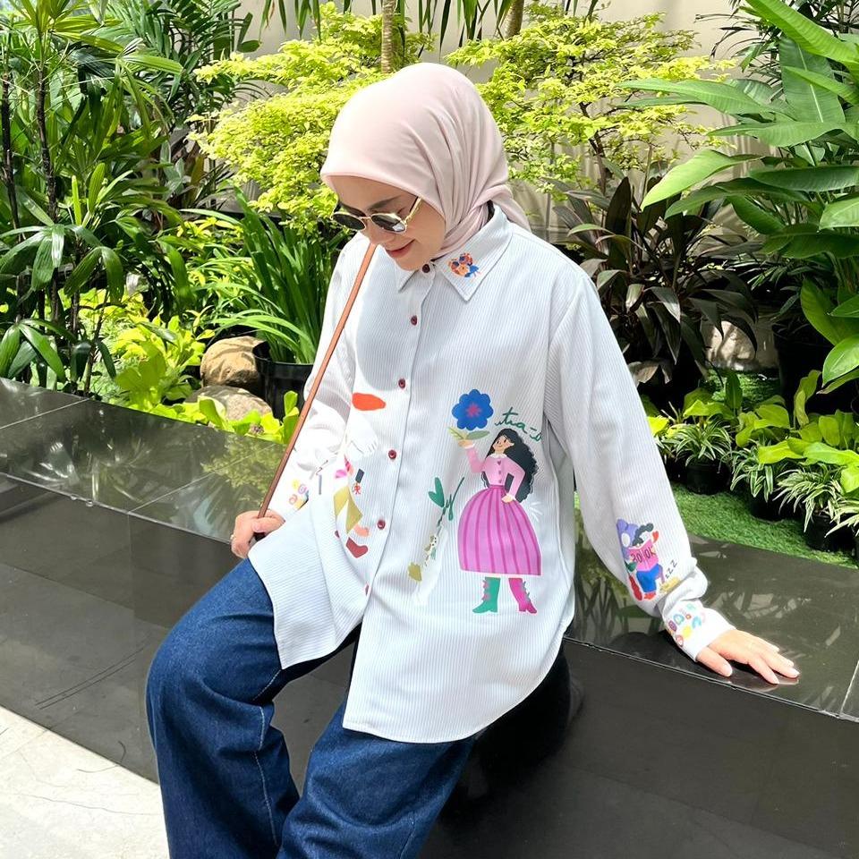 KEMEJA FULL PRINT YUKI VOL. 2 WARNA BARU BY AMEELA.KL