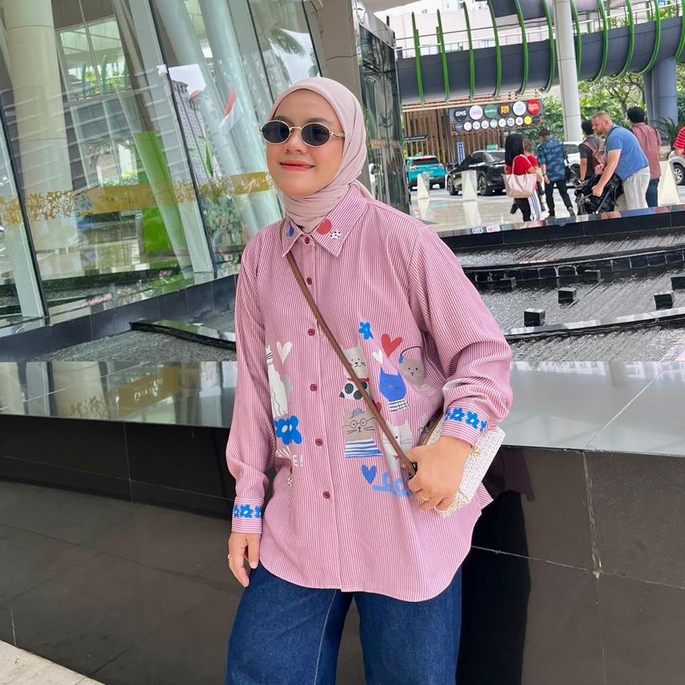 KEMEJA FULL PRINT YUKI VOL. 2 WARNA BARU BY AMEELA.KL