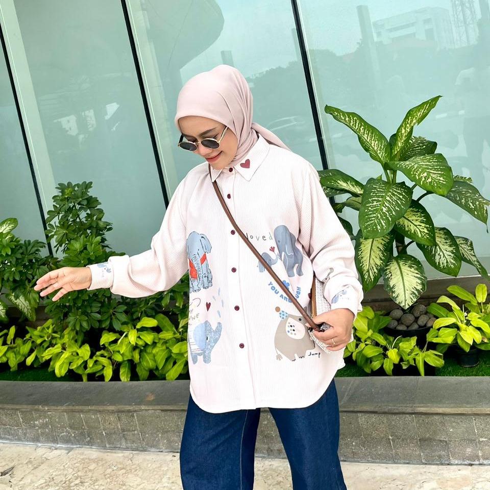 KEMEJA FULL PRINT YUKI VOL. 2 WARNA BARU BY AMEELA.KL