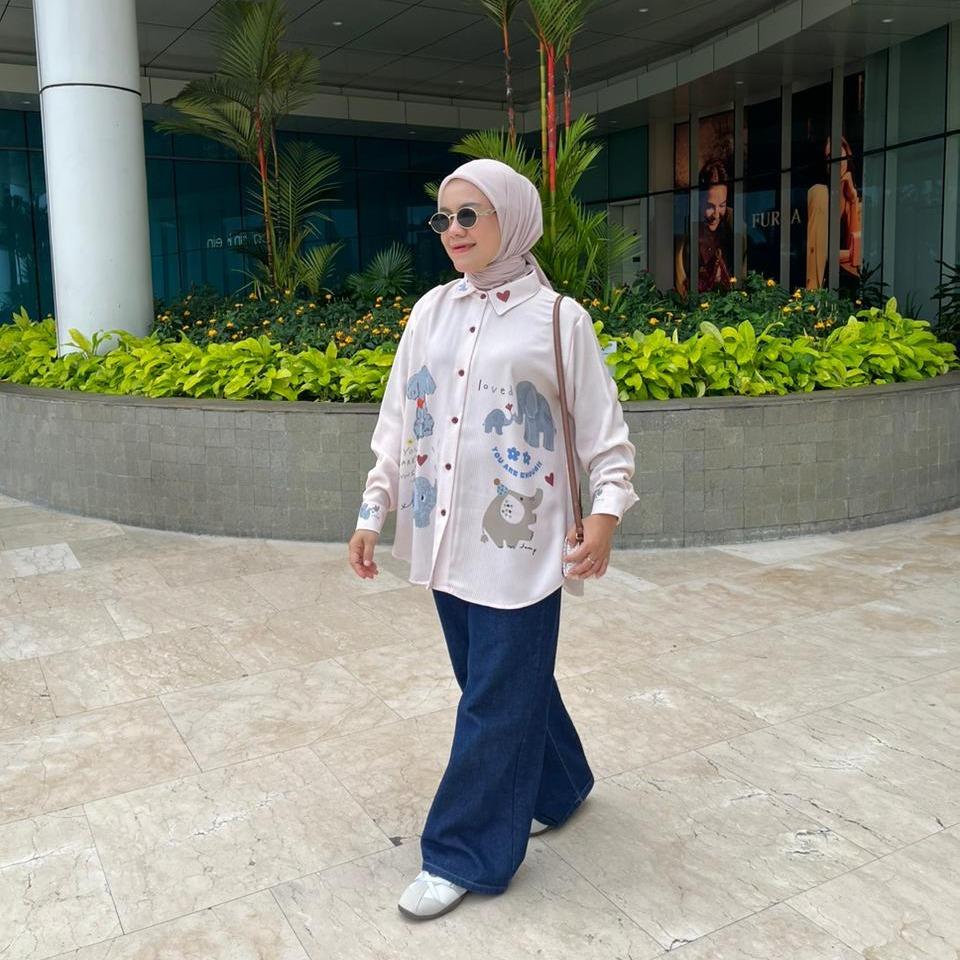 KEMEJA FULL PRINT YUKI VOL. 2 WARNA BARU BY AMEELA.KL