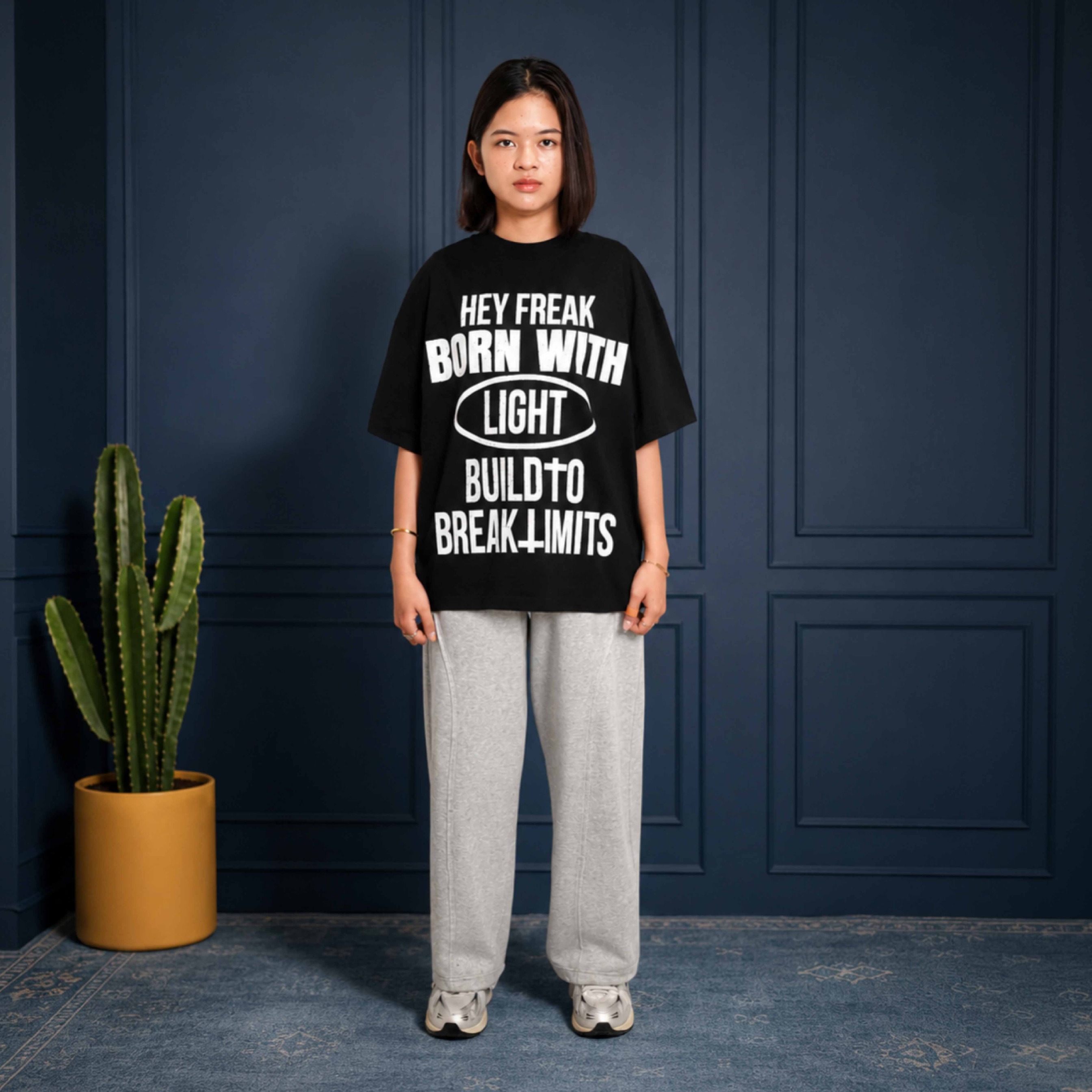 Heyfreak T-shirt Boxy Oversize Break The Limits