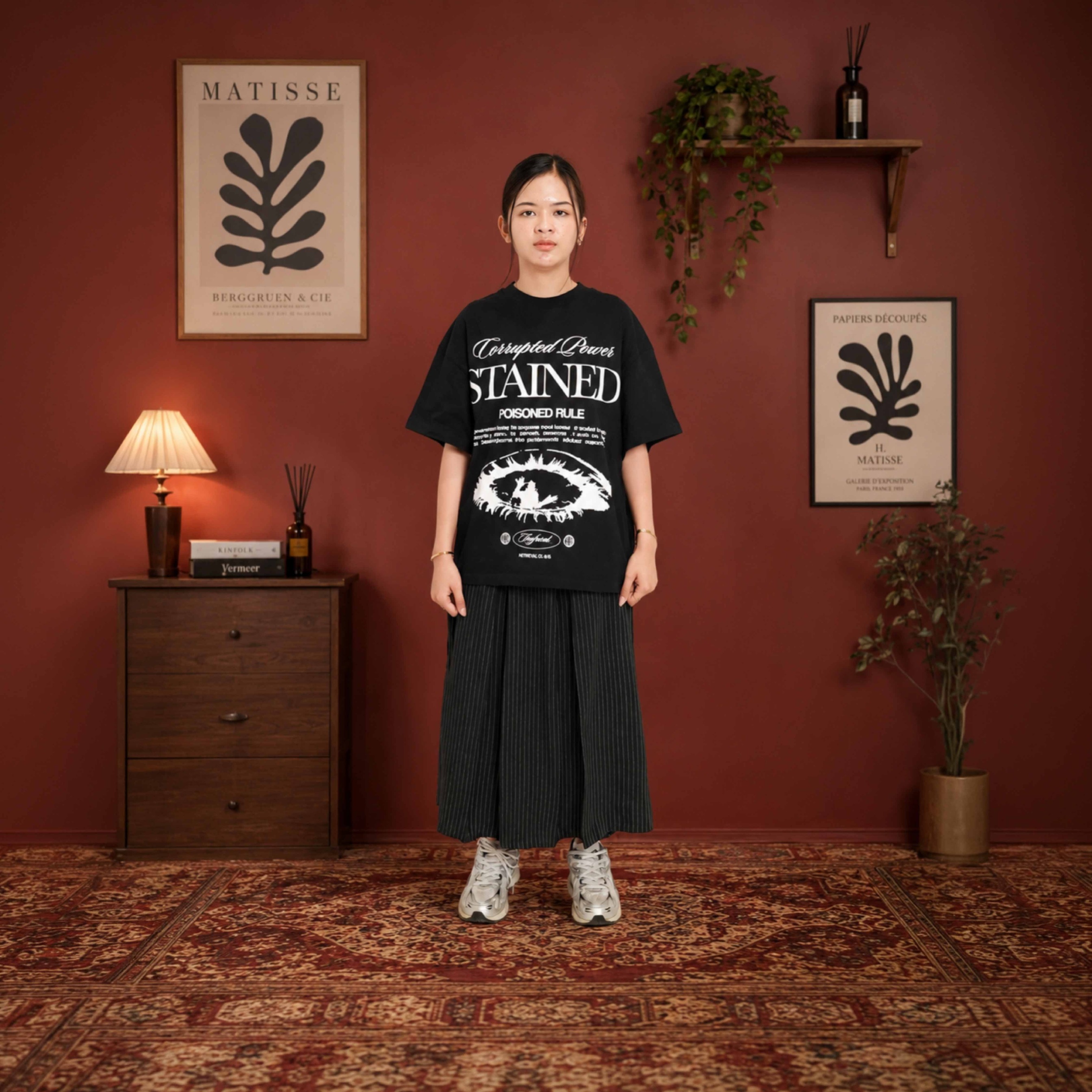Heyfreak T-shirt Boxy Oversize Stained