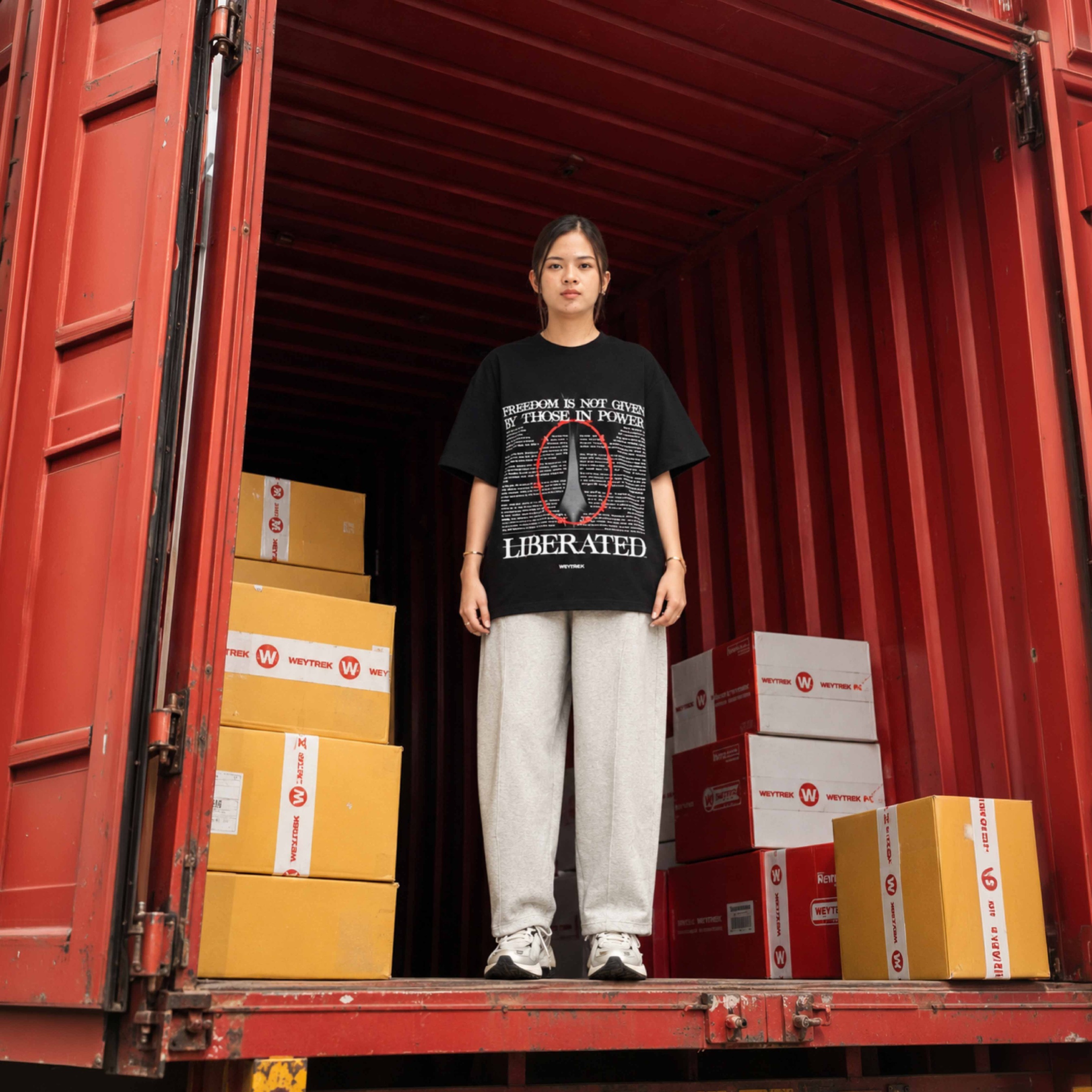 Heyfreak T-shirt Oversize Liberted