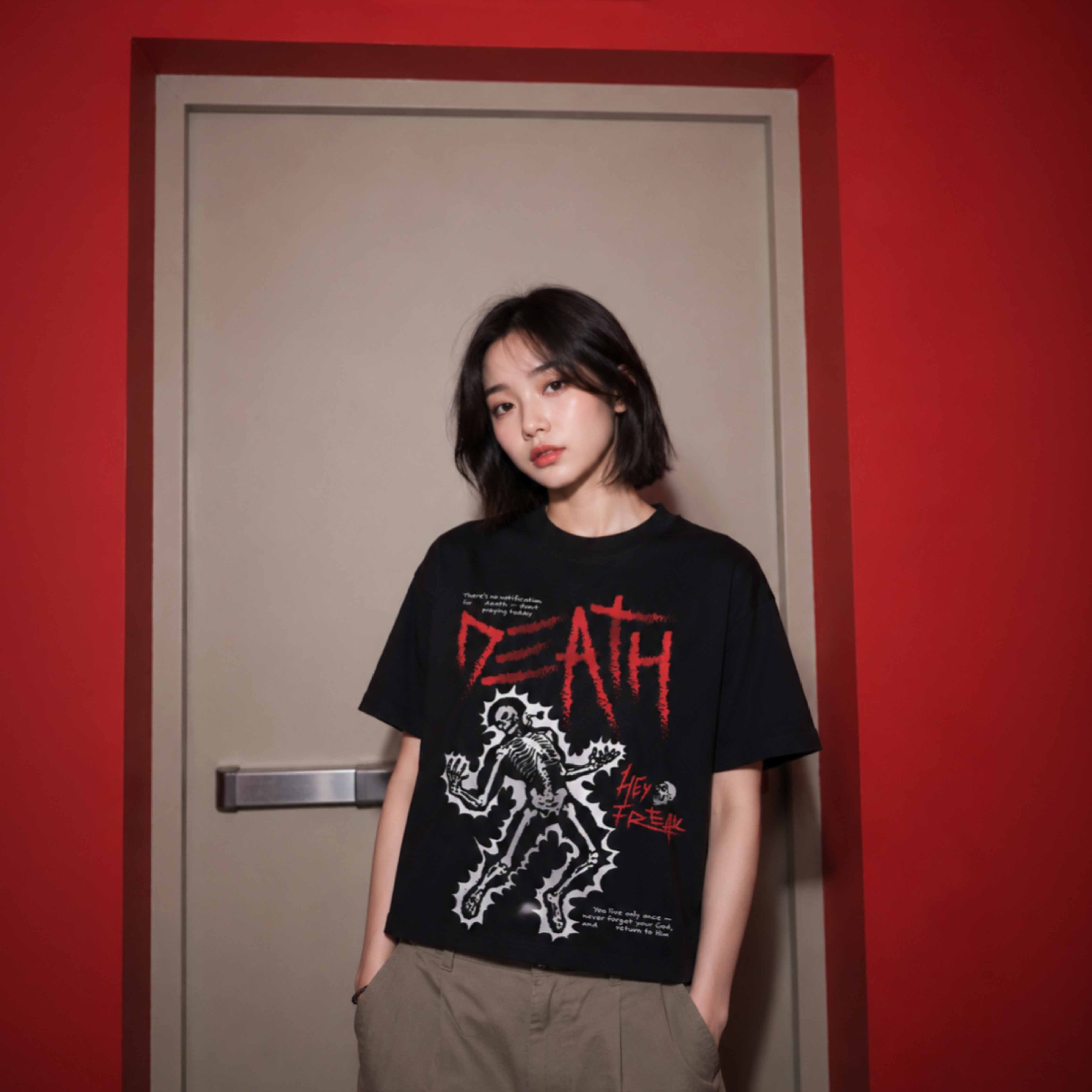 Heyfreak T-shirt Boxy Oversize Death