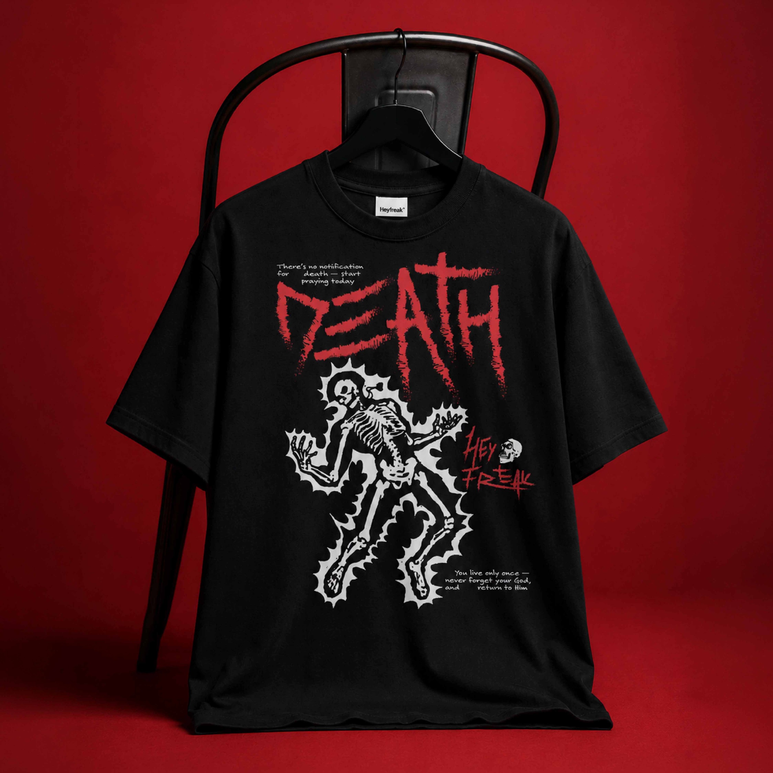 Heyfreak T-shirt Boxy Oversize Death