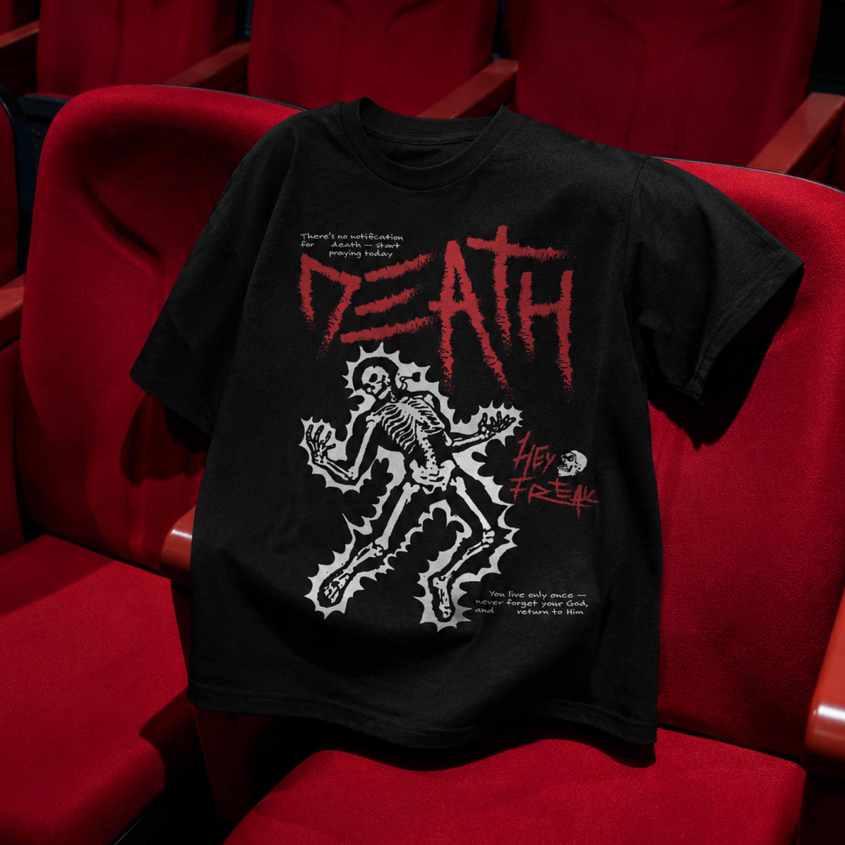 Heyfreak T-shirt Boxy Oversize Death