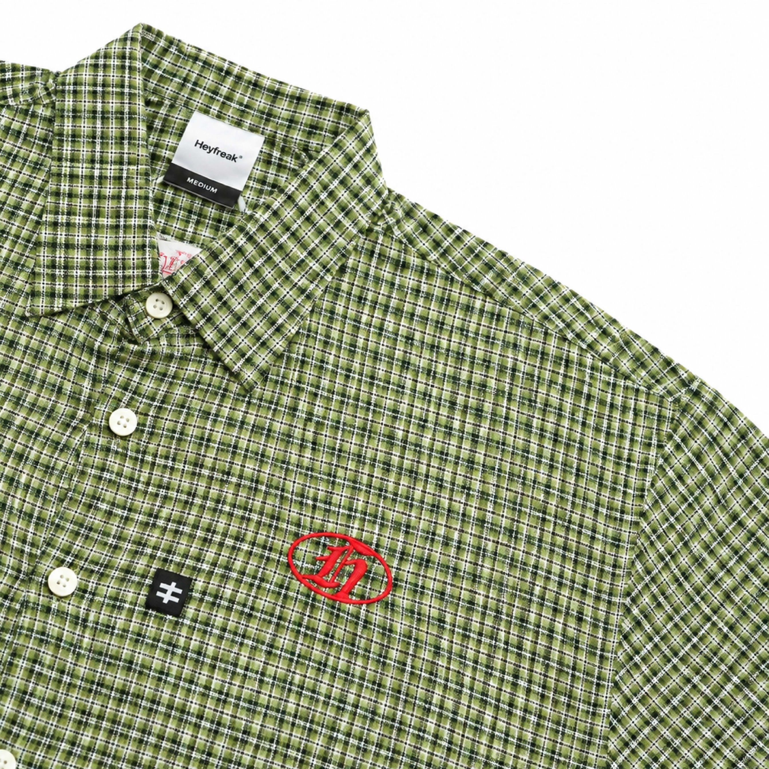 Heyfreak S-shirt Flannel Boxy | Kemeja Pendek Boxy | Under Line