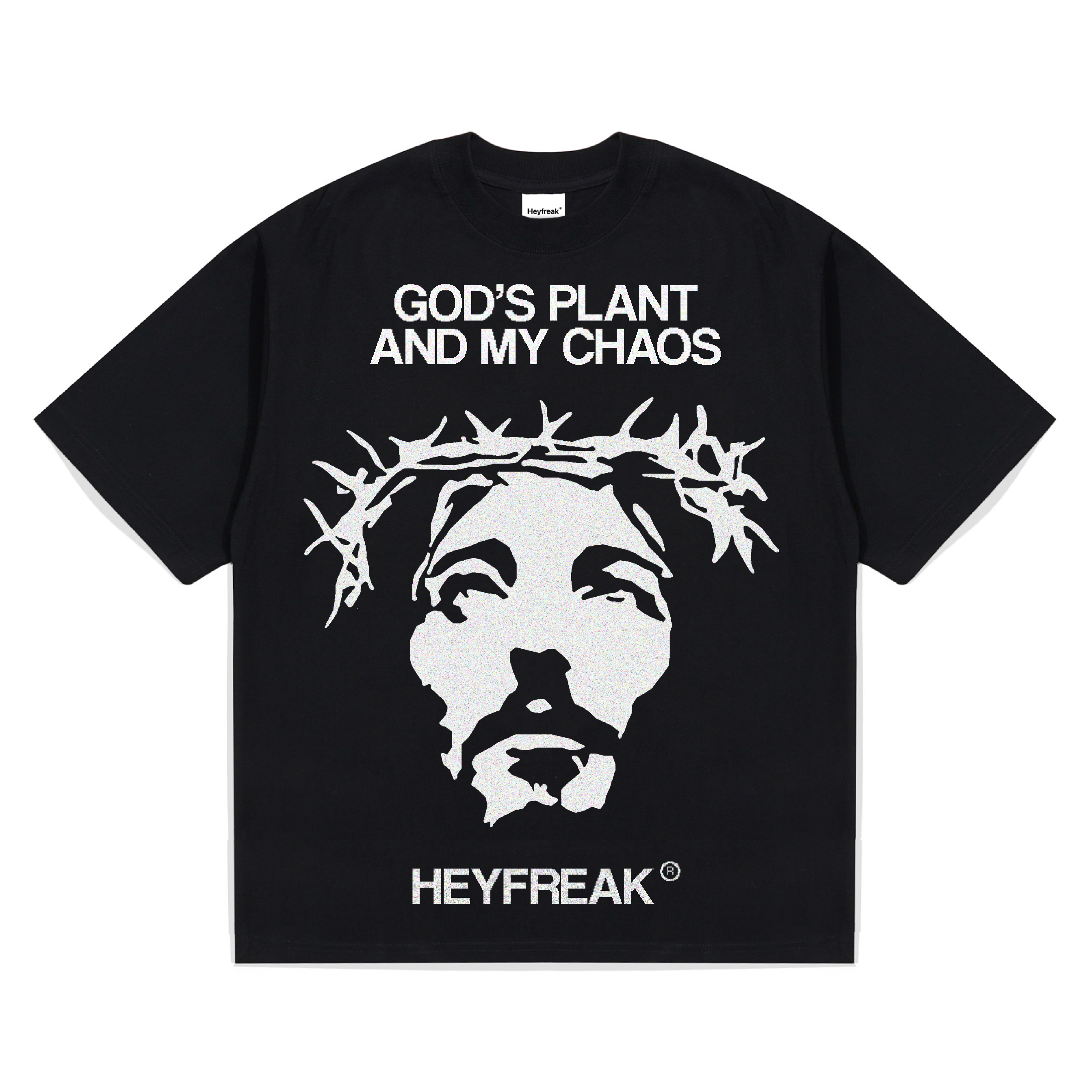 Heyfreak T-shirt Oversize God Plant