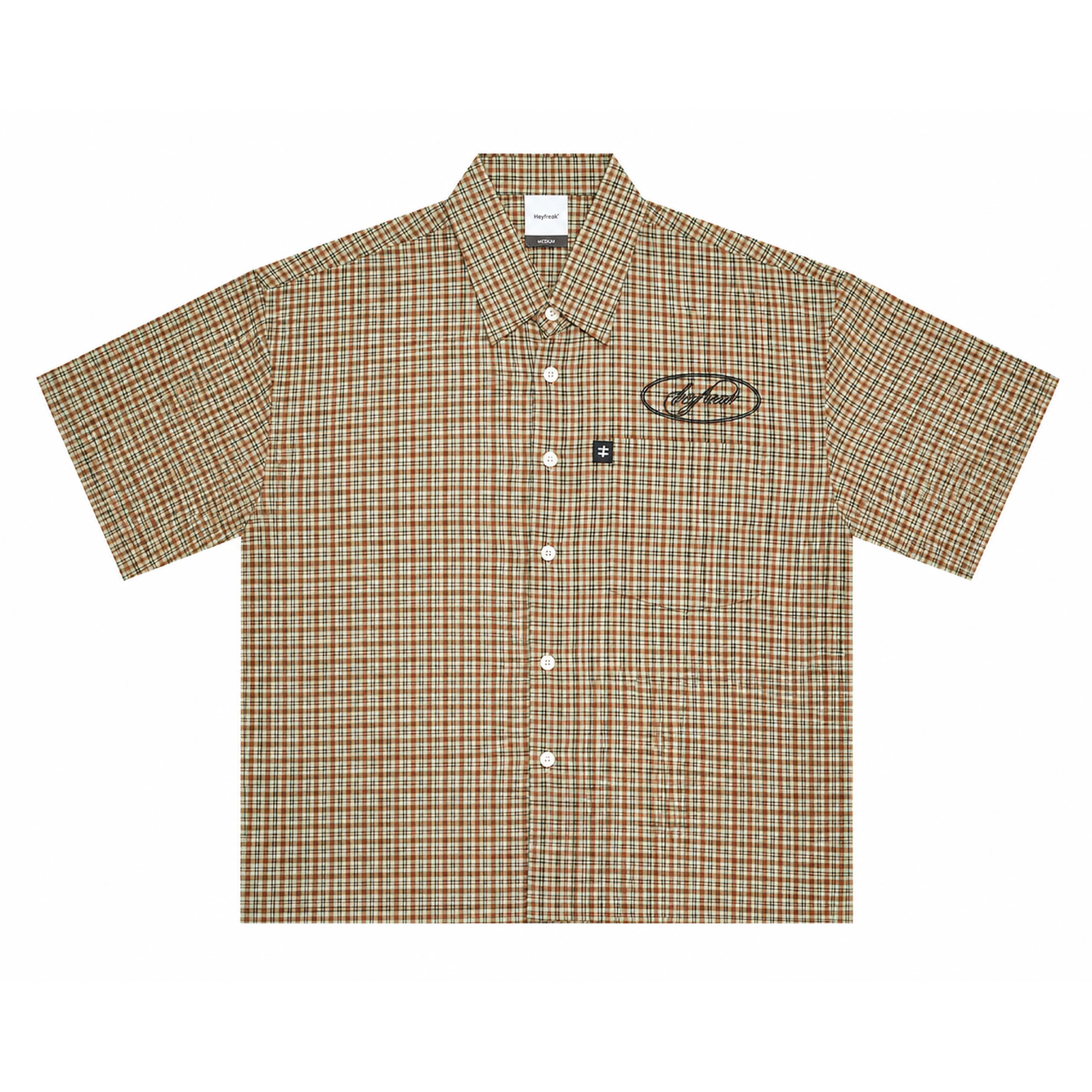 Heyfreak S-shirt Flannel Boxy | Kemeja Pendek Flanel Boxy | Kidou