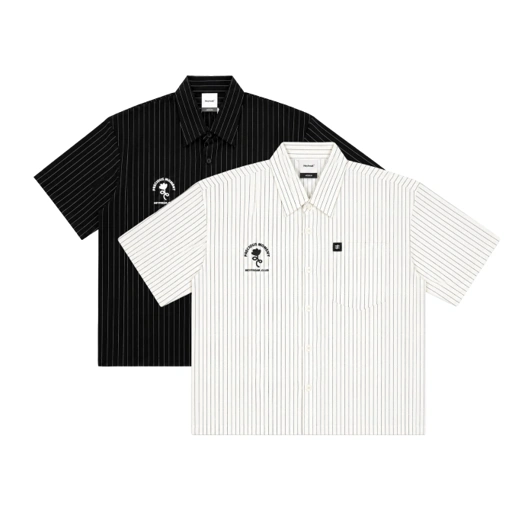 Heyfreak S-shirt Boxy | Kemeja Pendek Boxy | Stripe