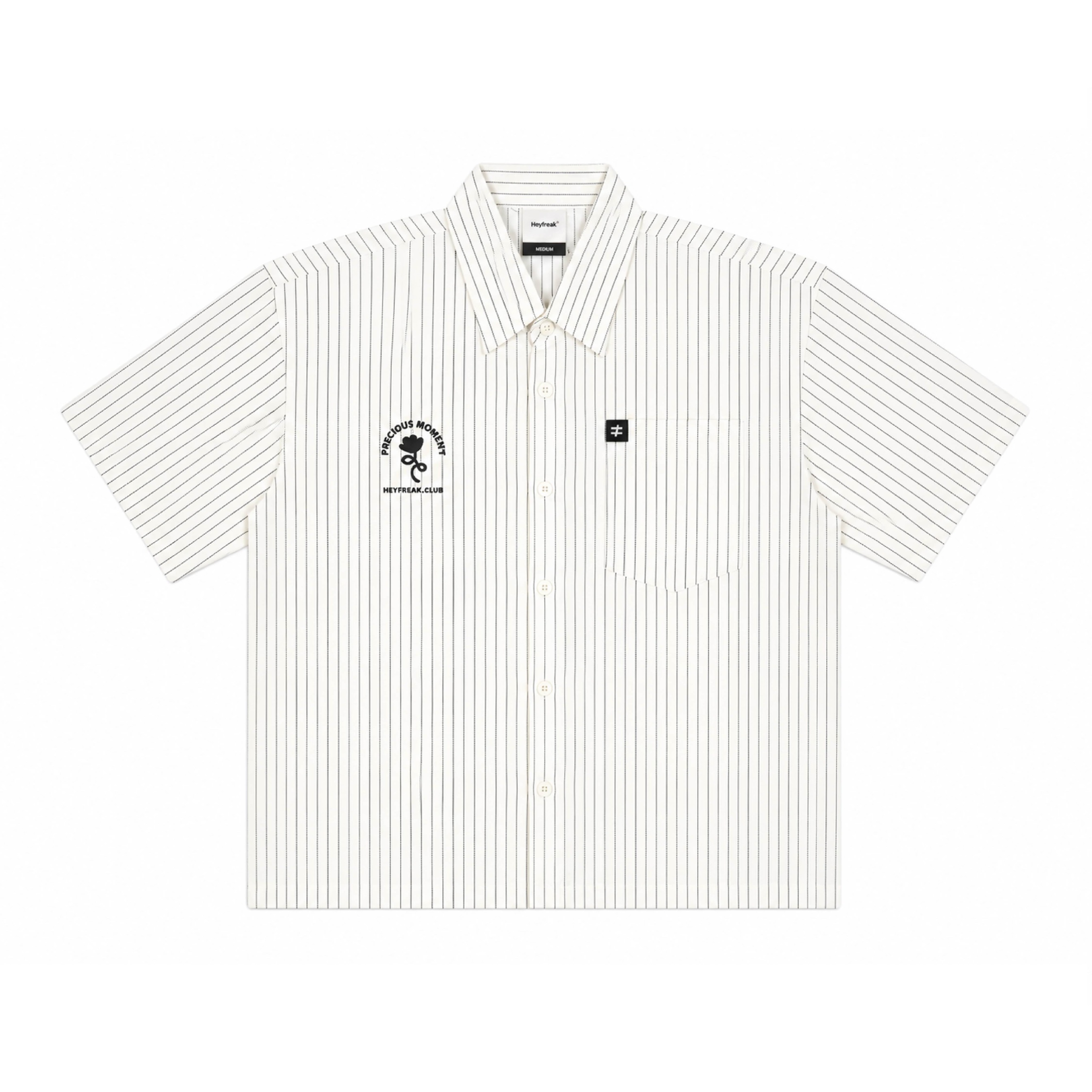 Heyfreak S-shirt Boxy | Kemeja Pendek Boxy | Stripe