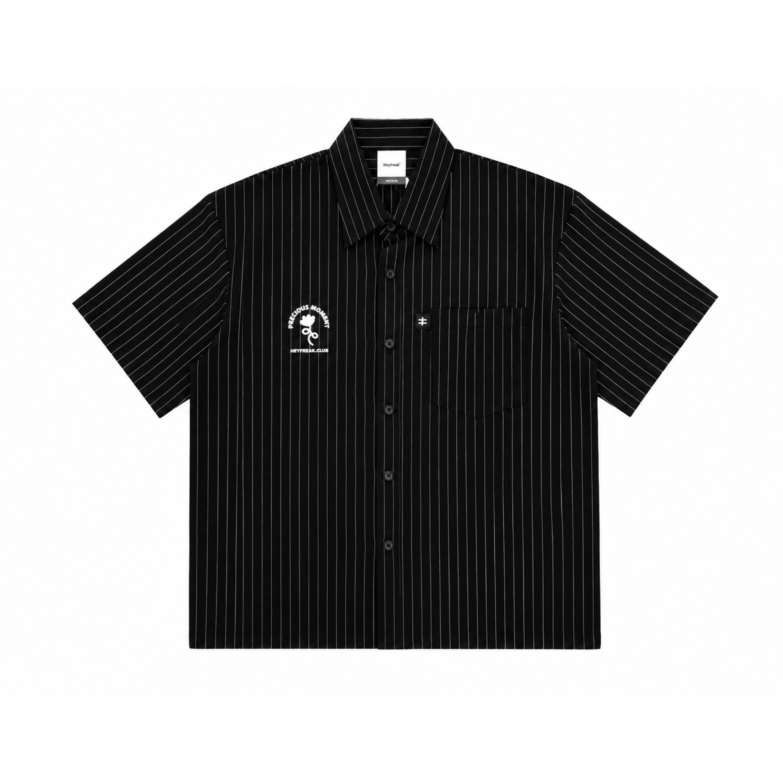 Heyfreak S-shirt Boxy | Kemeja Pendek Boxy | Stripe