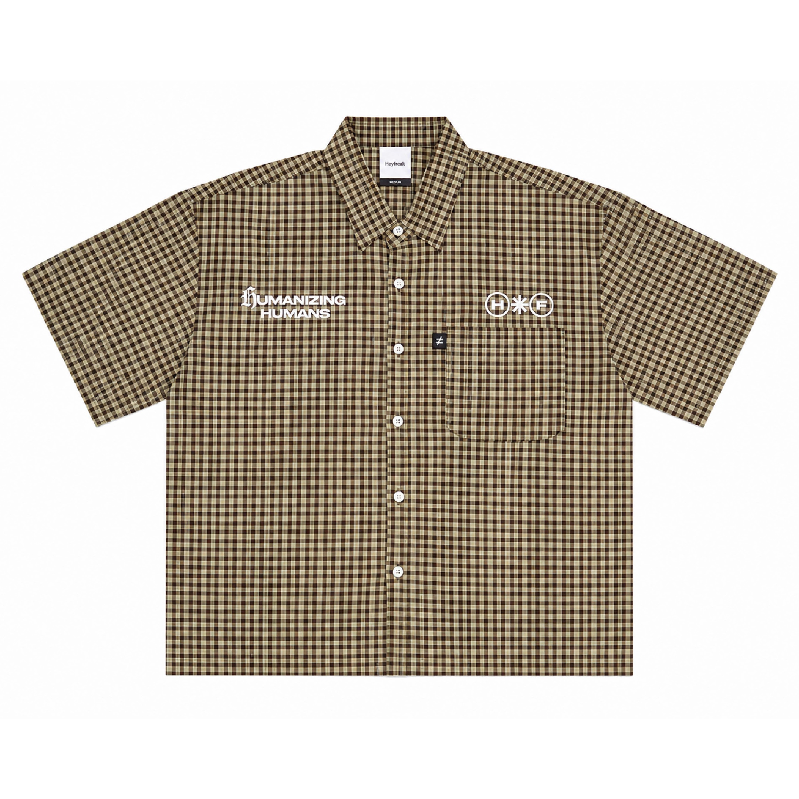 Heyfreak S-shirt Flannel Boxy | Kemeja Pendek Flanel Boxy | Tyr