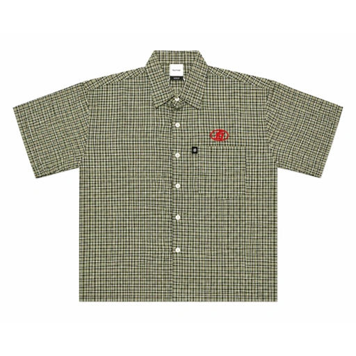 Heyfreak S-shirt Flannel Boxy | Kemeja Pendek Boxy | Under Line
