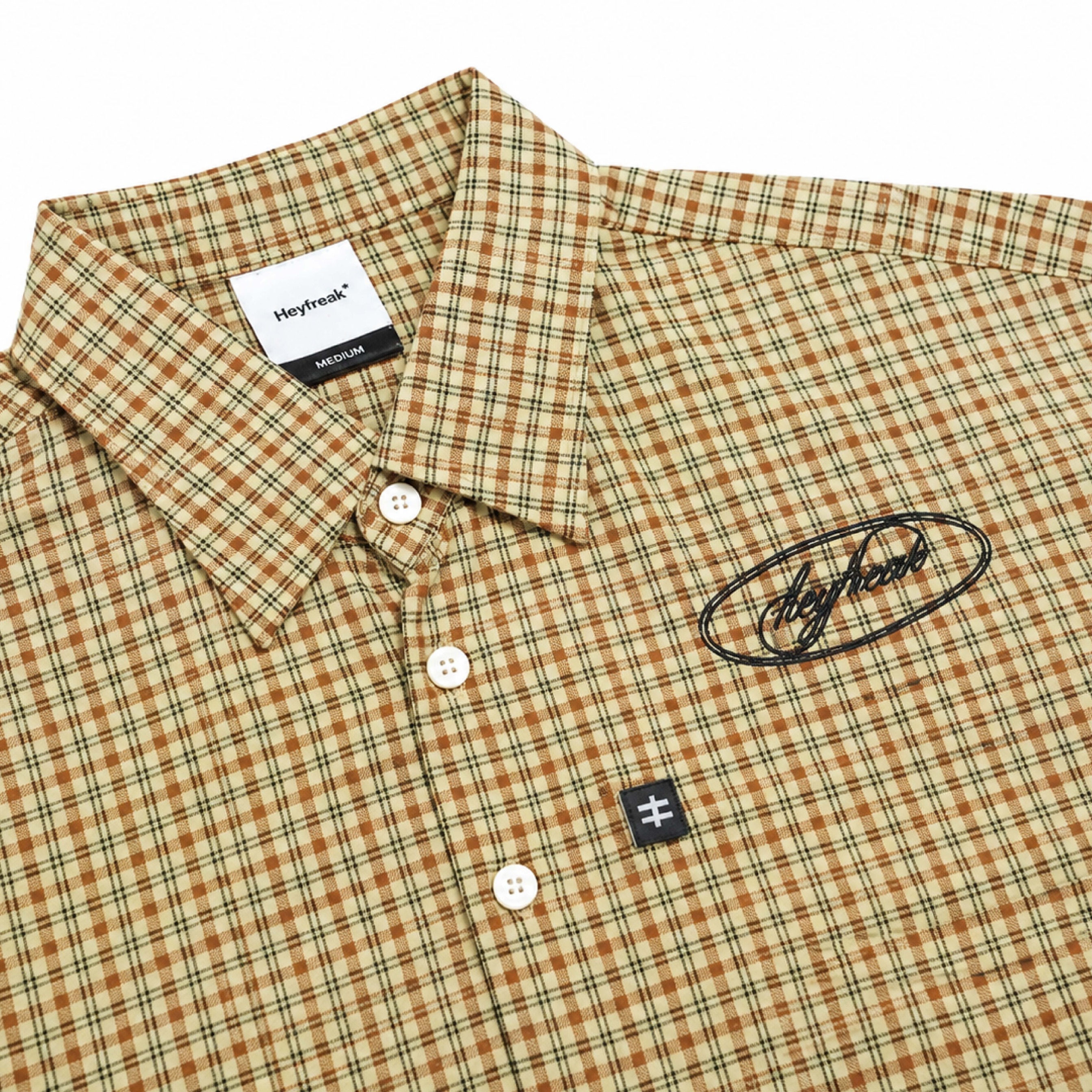 Heyfreak S-shirt Flannel Boxy | Kemeja Pendek Flanel Boxy | Kidou