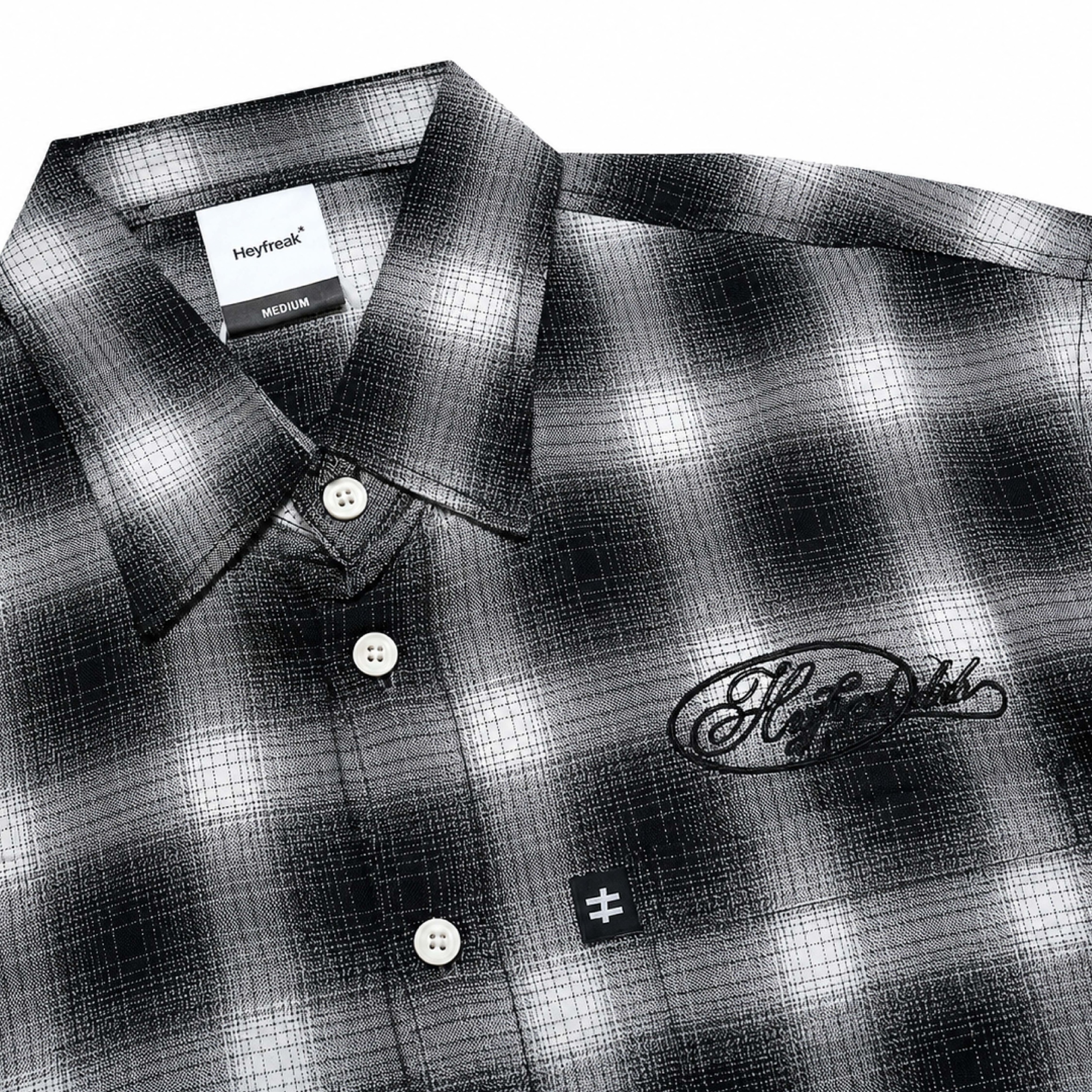 Heyfreak S-shirt Flannel Boxy | Kemeja Pendek Flanel Boxy | Mitski