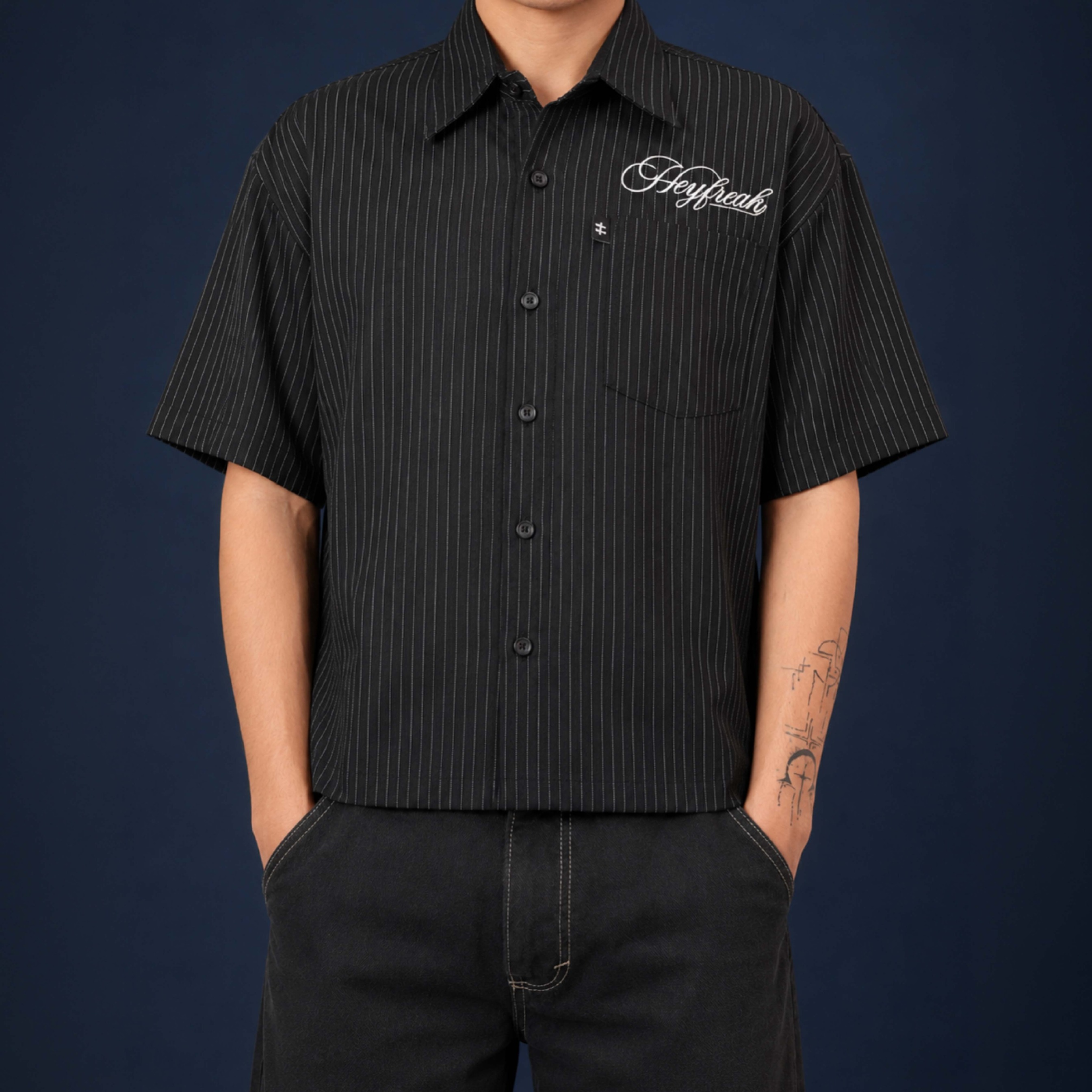 Heyfreak S-shirt Boxy | Kemeja Pendek Boxy | Oryn Series