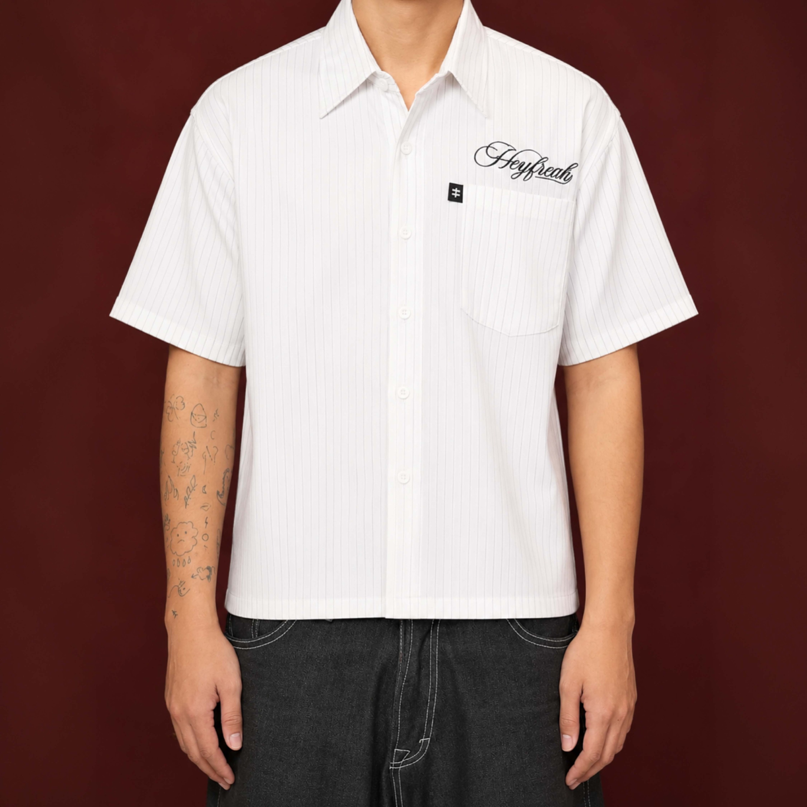 Heyfreak S-shirt Boxy | Kemeja Pendek Boxy | Oryn Series