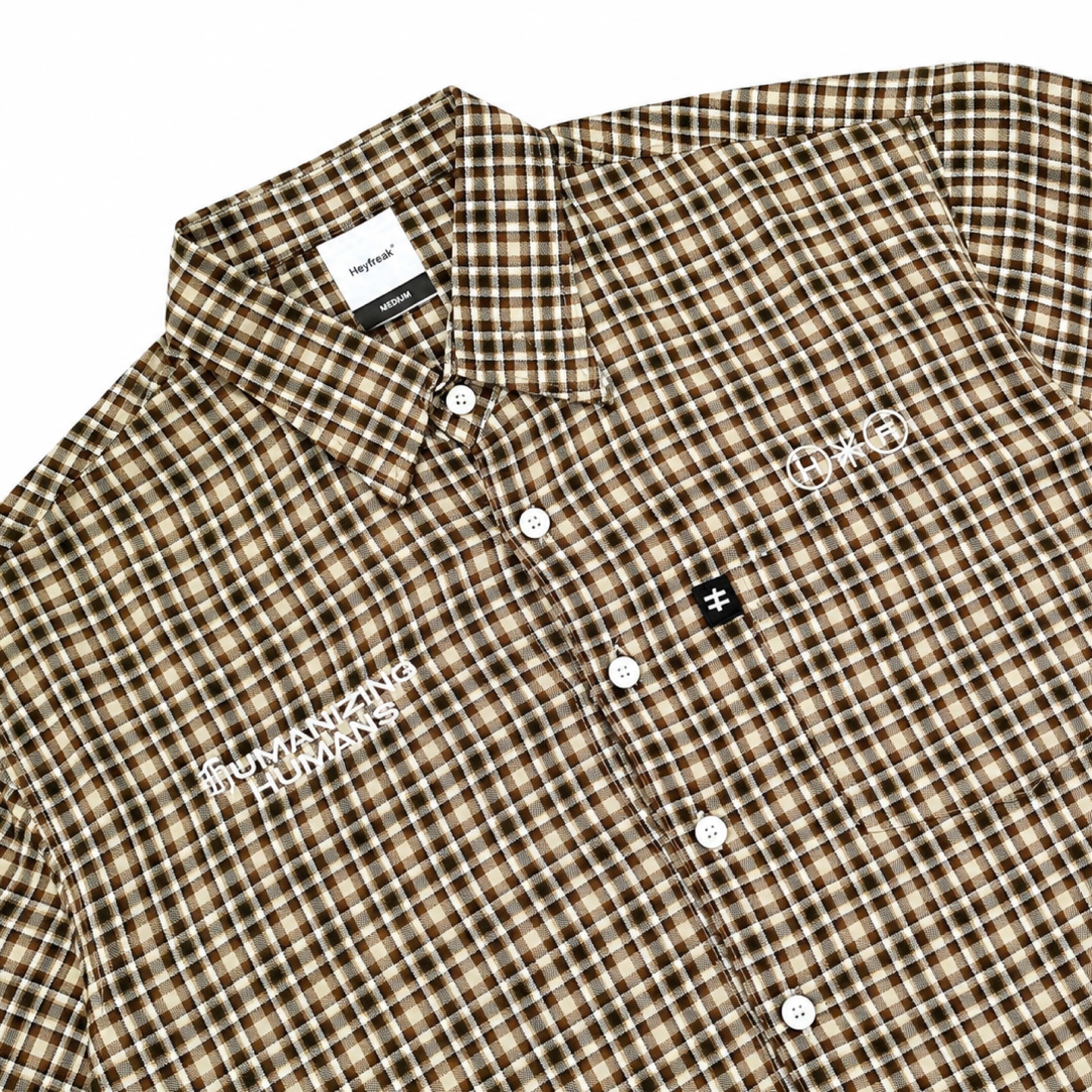 Heyfreak S-shirt Flannel Boxy | Kemeja Pendek Flanel Boxy | Tyr