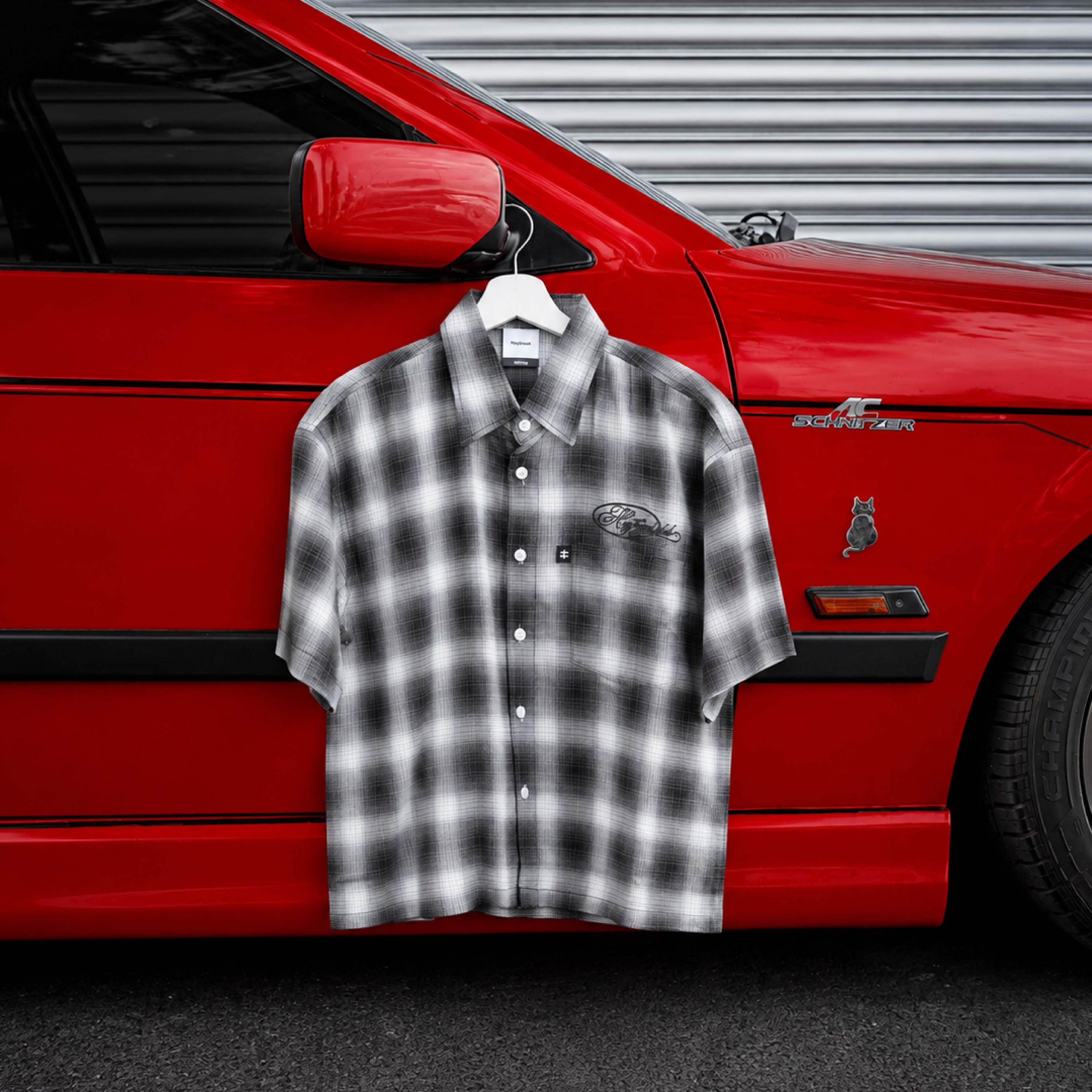 Heyfreak S-shirt Flannel Boxy | Kemeja Pendek Flanel Boxy | Mitski
