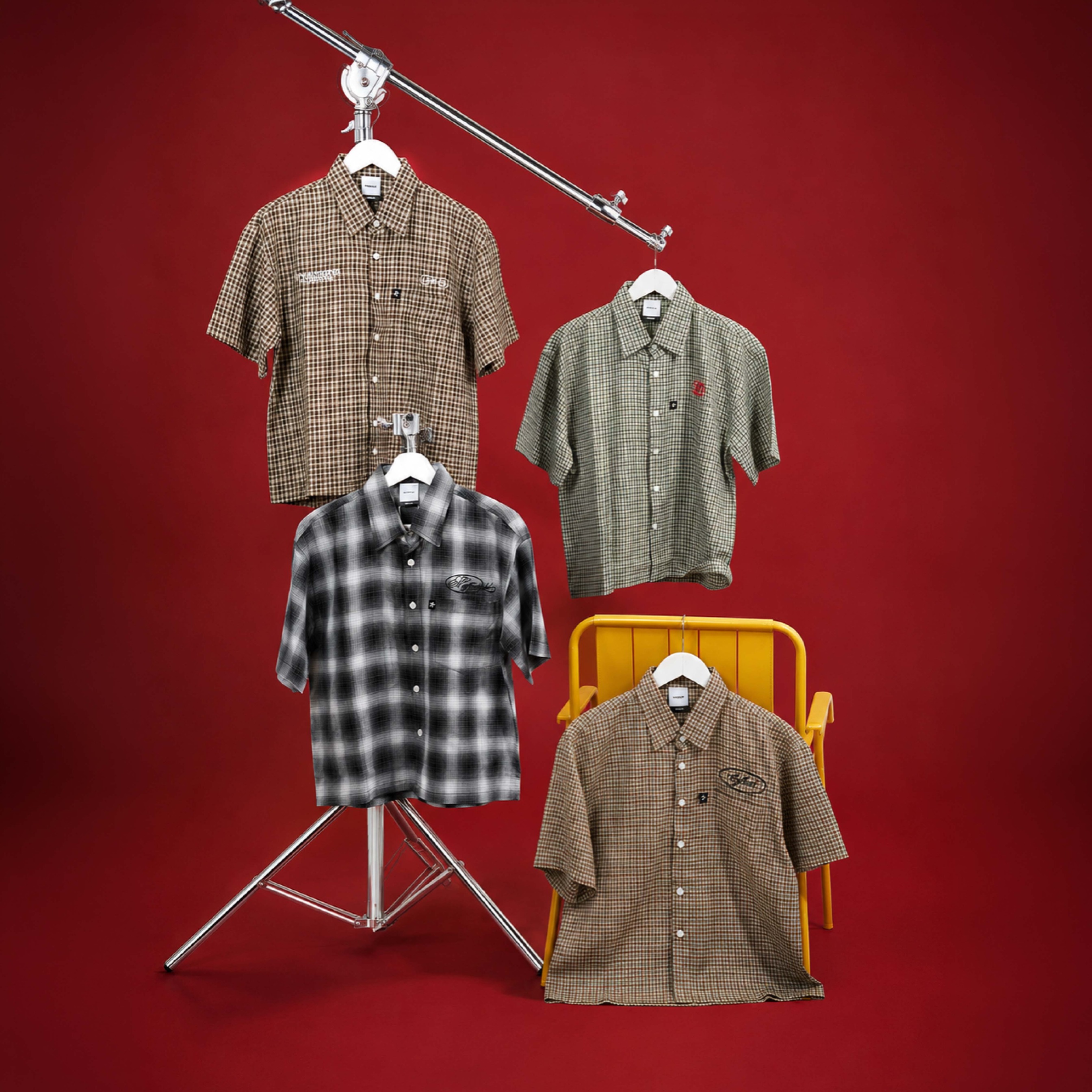 Heyfreak S-shirt Flannel Boxy | Kemeja Pendek Flanel Boxy | Tyr