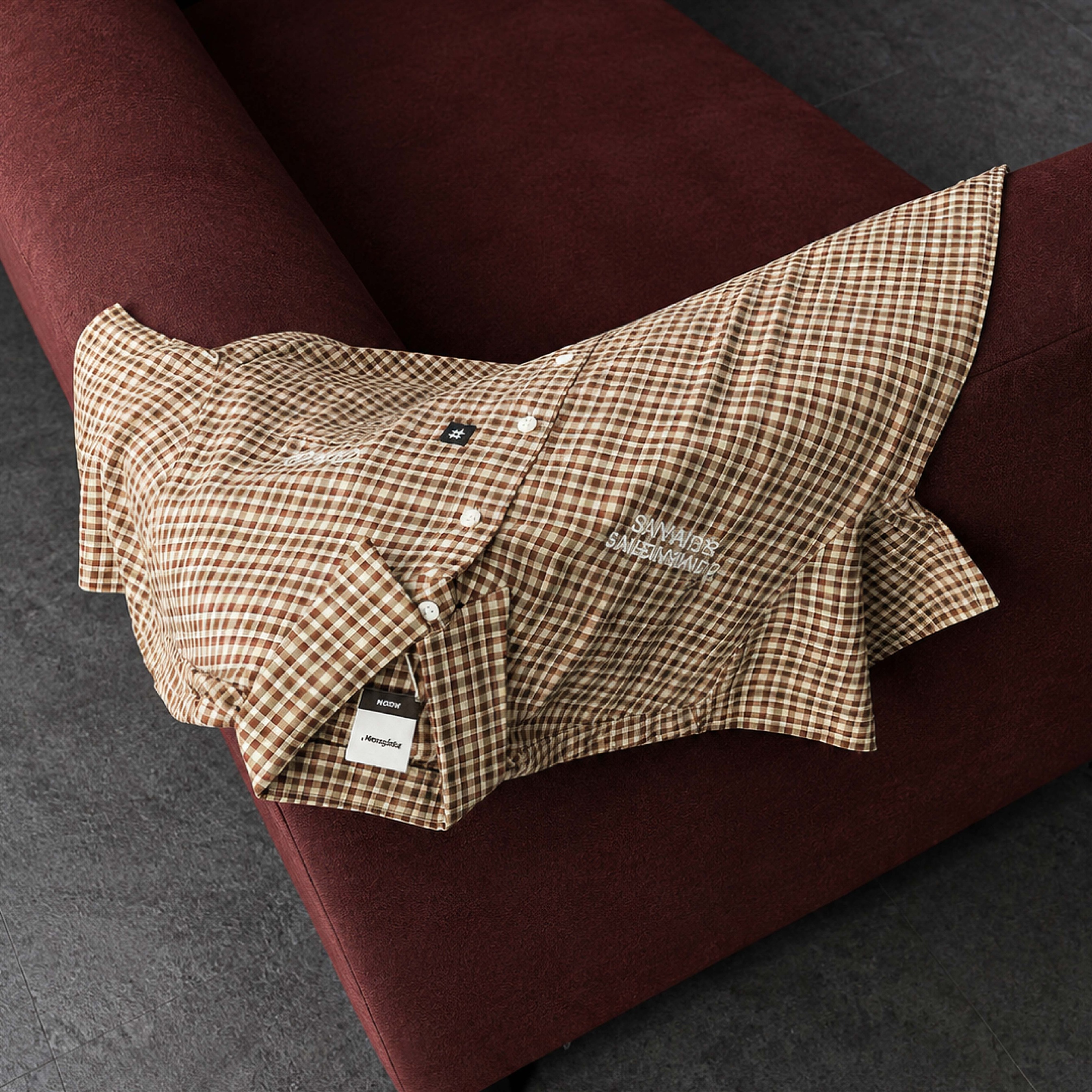 Heyfreak S-shirt Flannel Boxy | Kemeja Pendek Flanel Boxy | Tyr
