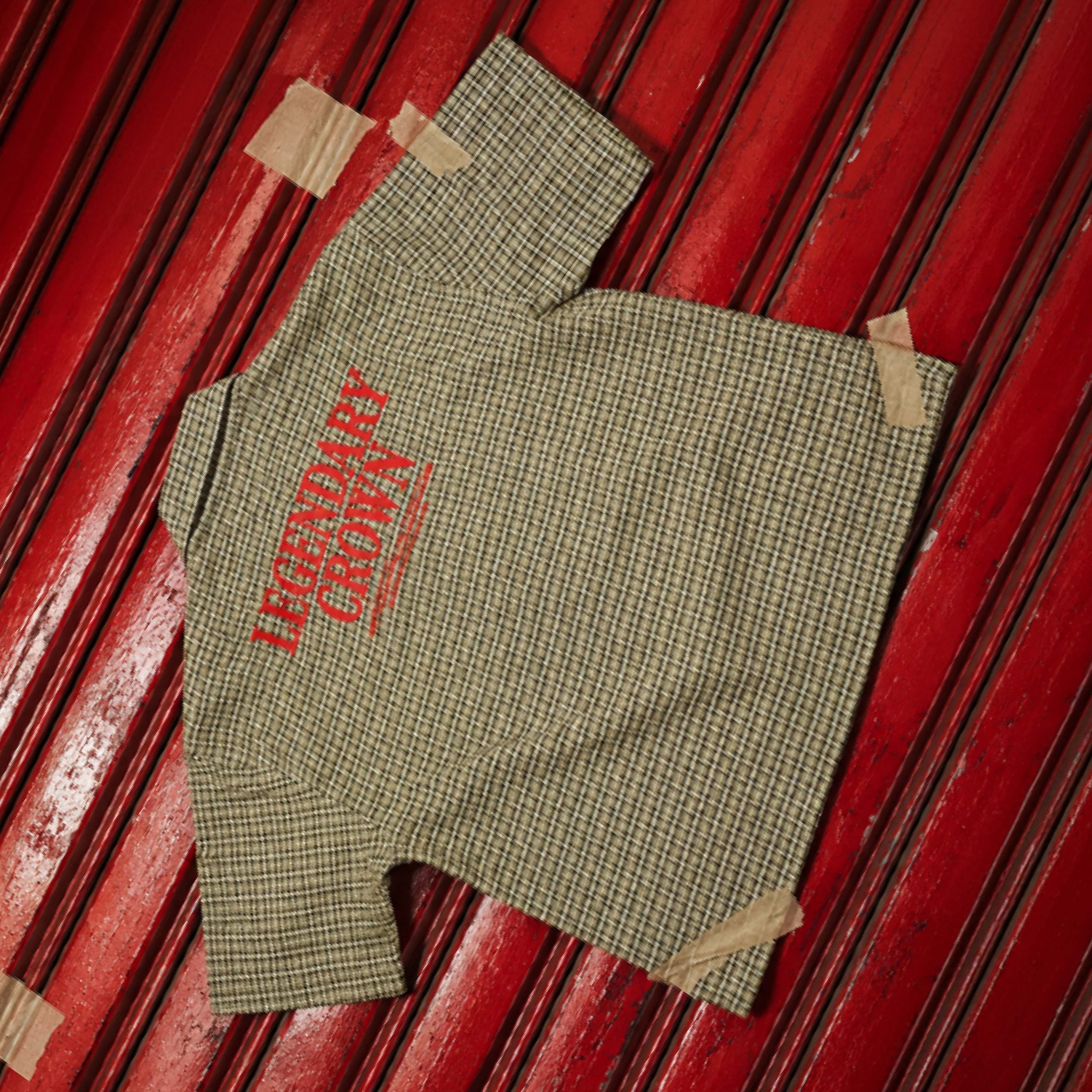 Heyfreak S-shirt Flannel Boxy | Kemeja Pendek Boxy | Under Line
