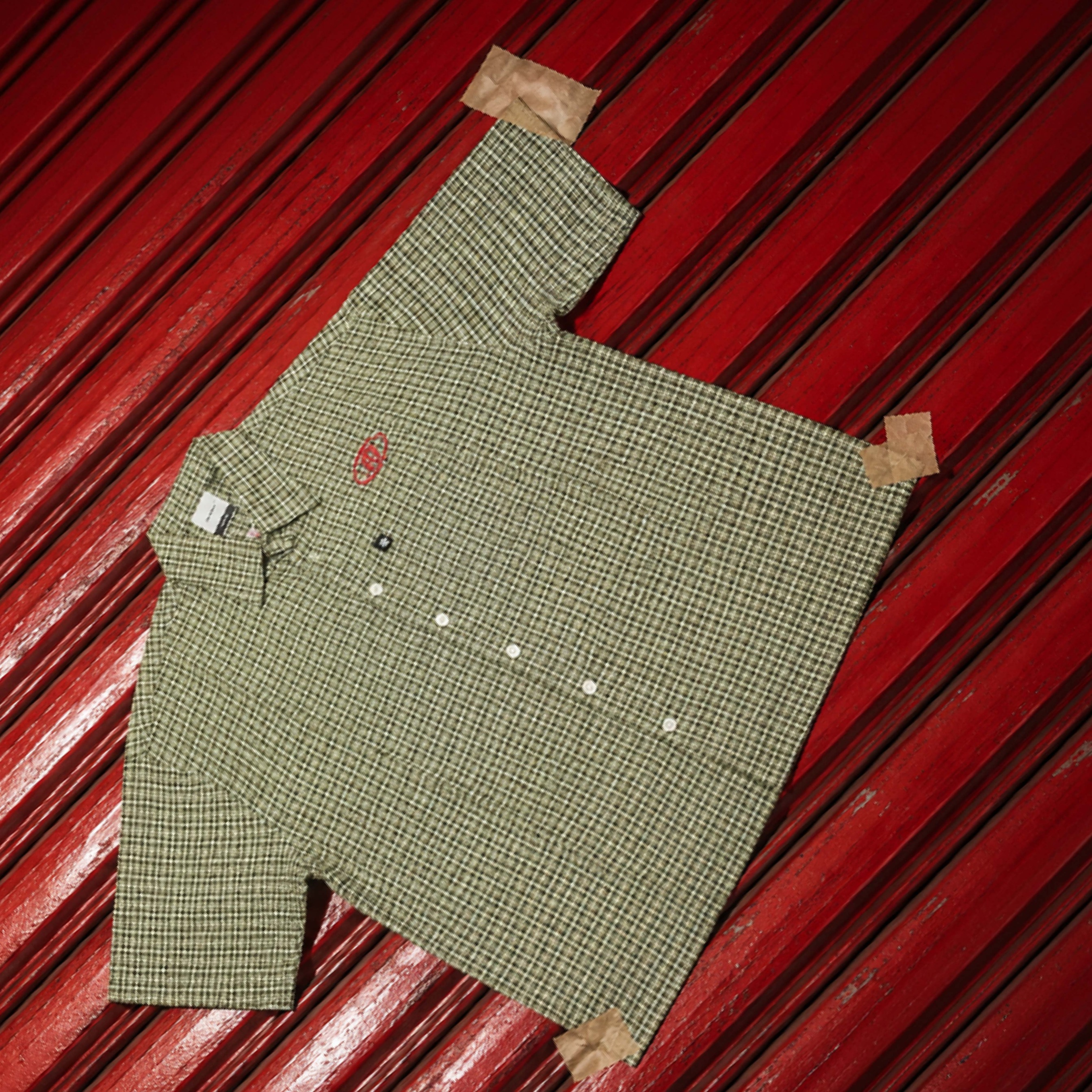 Heyfreak S-shirt Flannel Boxy | Kemeja Pendek Boxy | Under Line