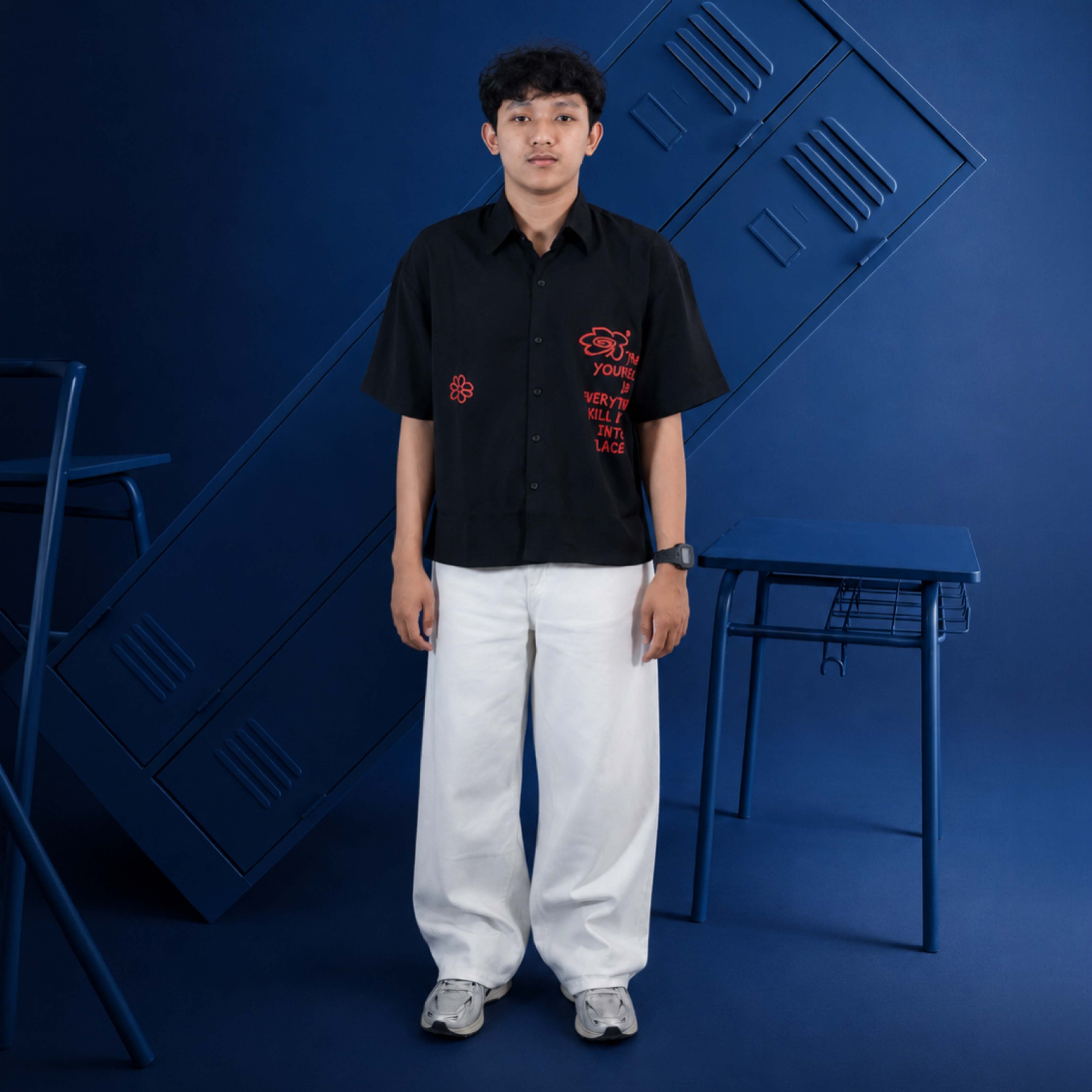 Heyfreak S-shirt Boxy | Kemeja Pendek Boxy | Biomedic