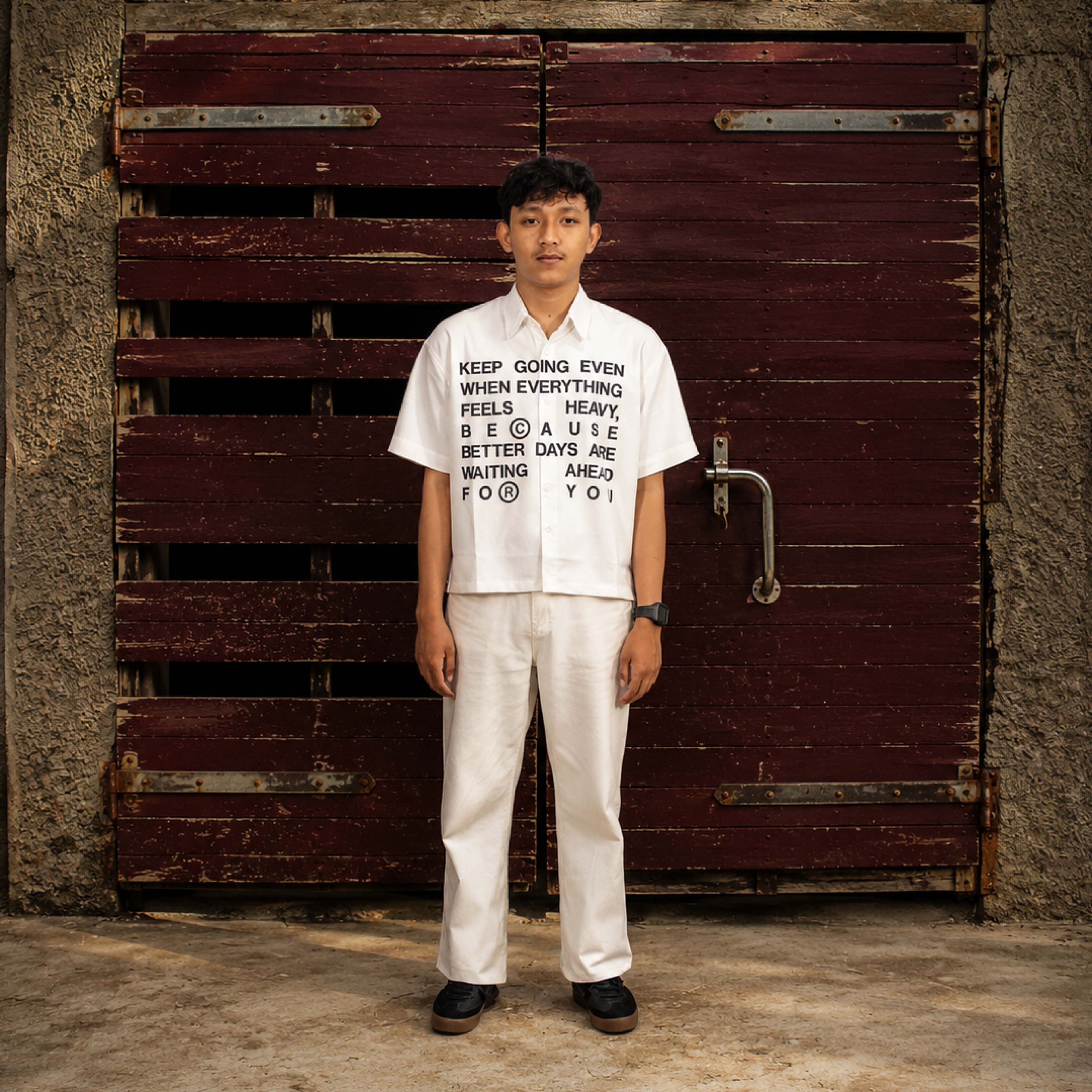 Heyfreak S-shirt Boxy | Kemeja Pendek Flanel Boxy | Deadeye