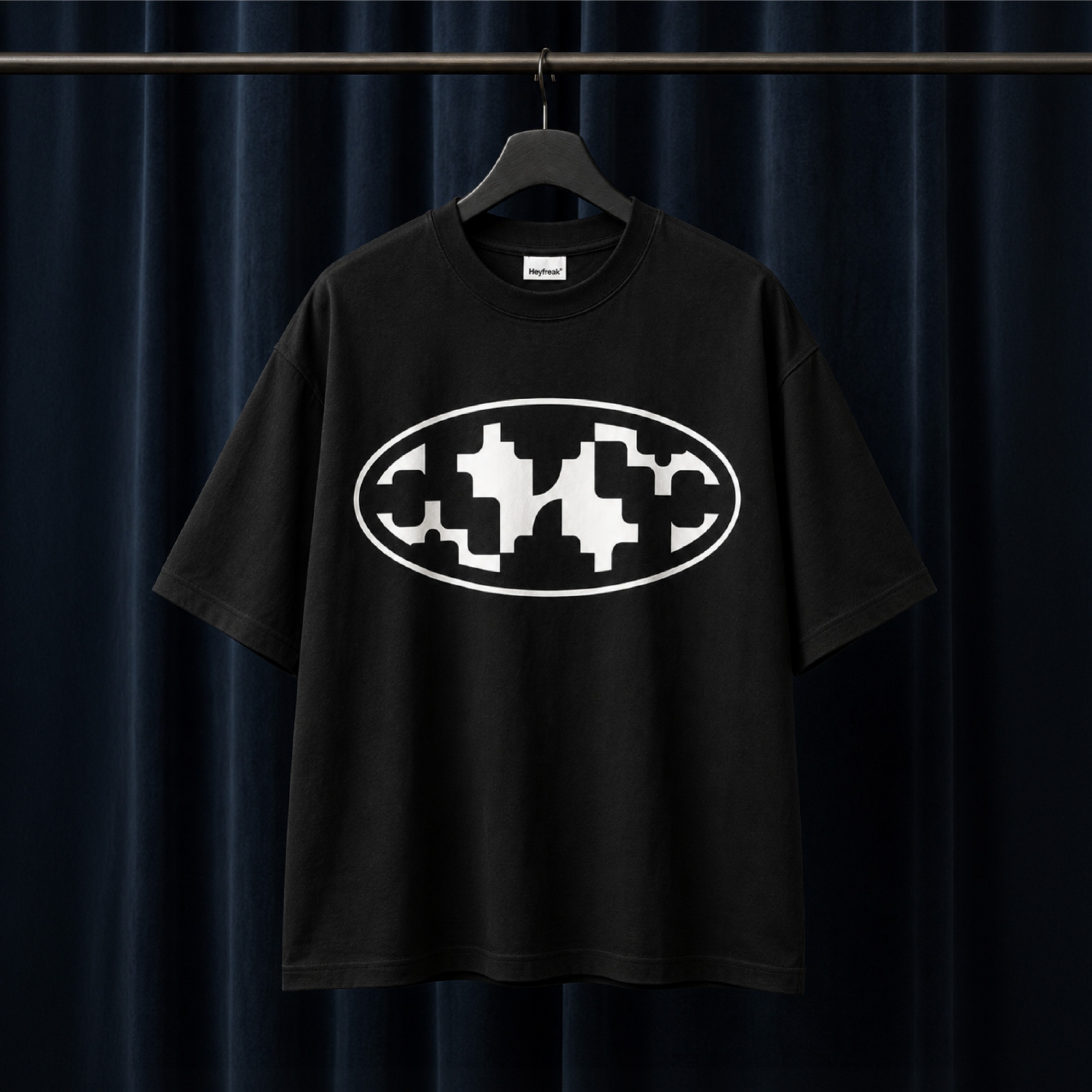 Heyfreak T-shirt Boxy Oversize H Puzzle