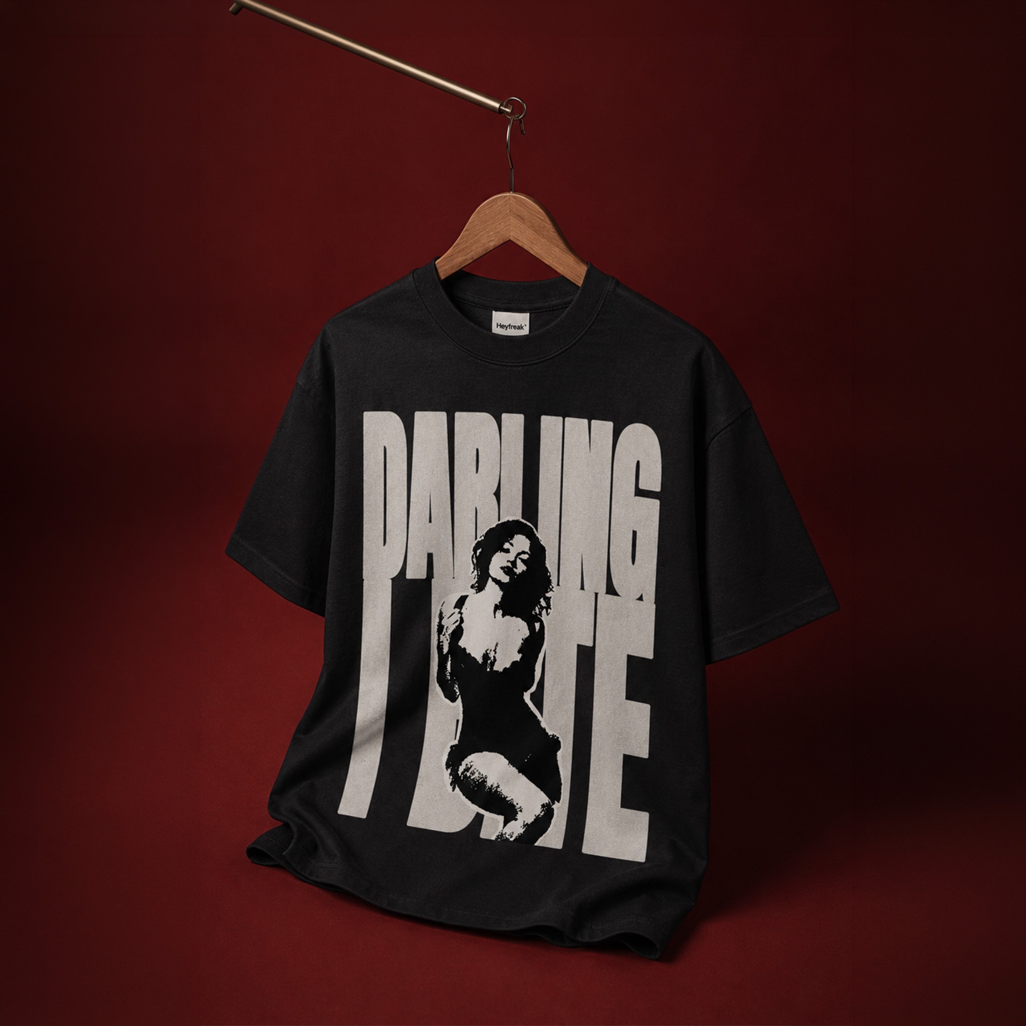 Heyfreak T-shirt Oversize Parling Hate