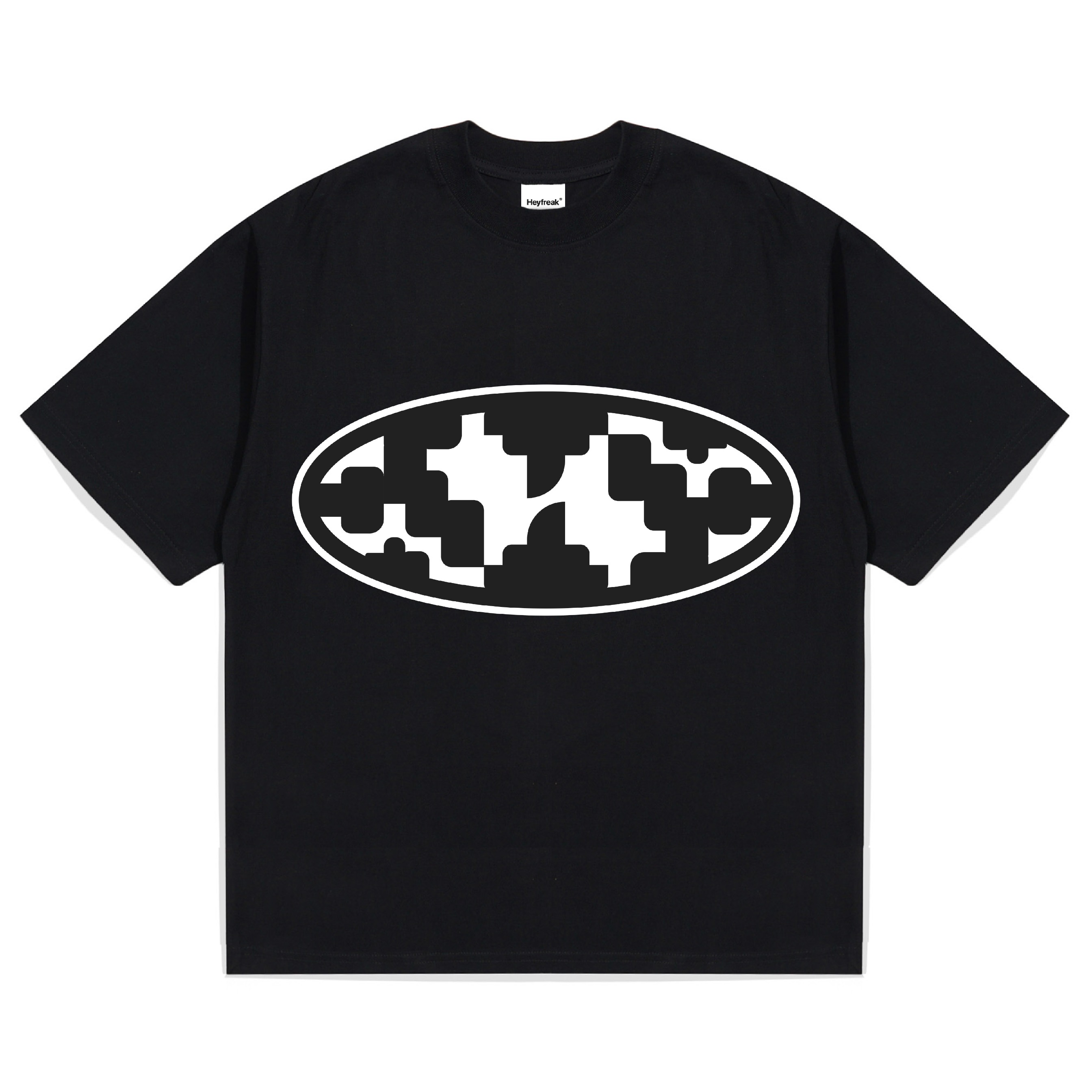 Heyfreak T-shirt Boxy Oversize H Puzzle