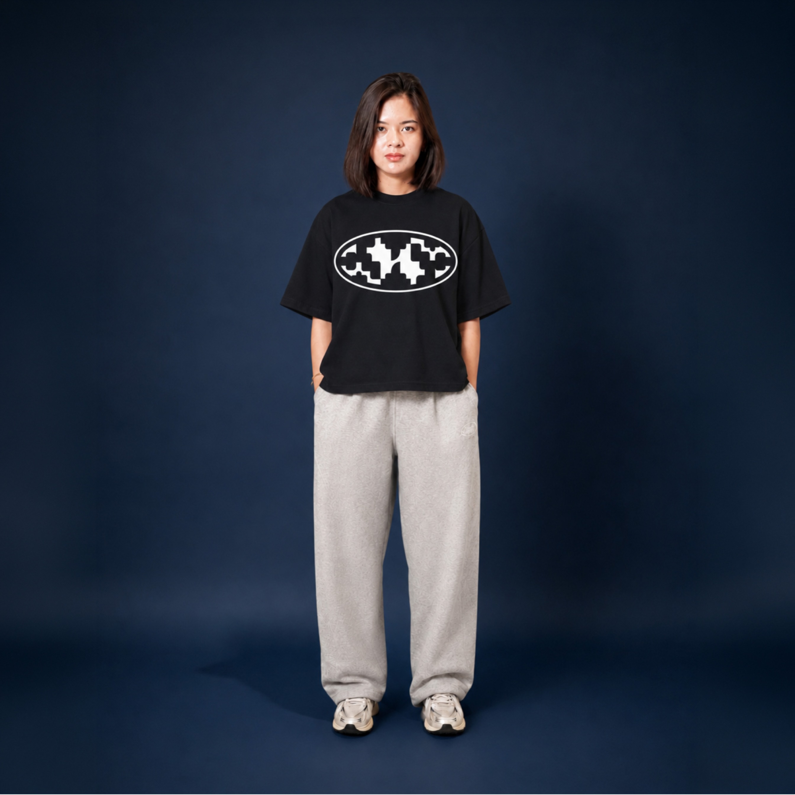 Heyfreak T-shirt Boxy Oversize H Puzzle