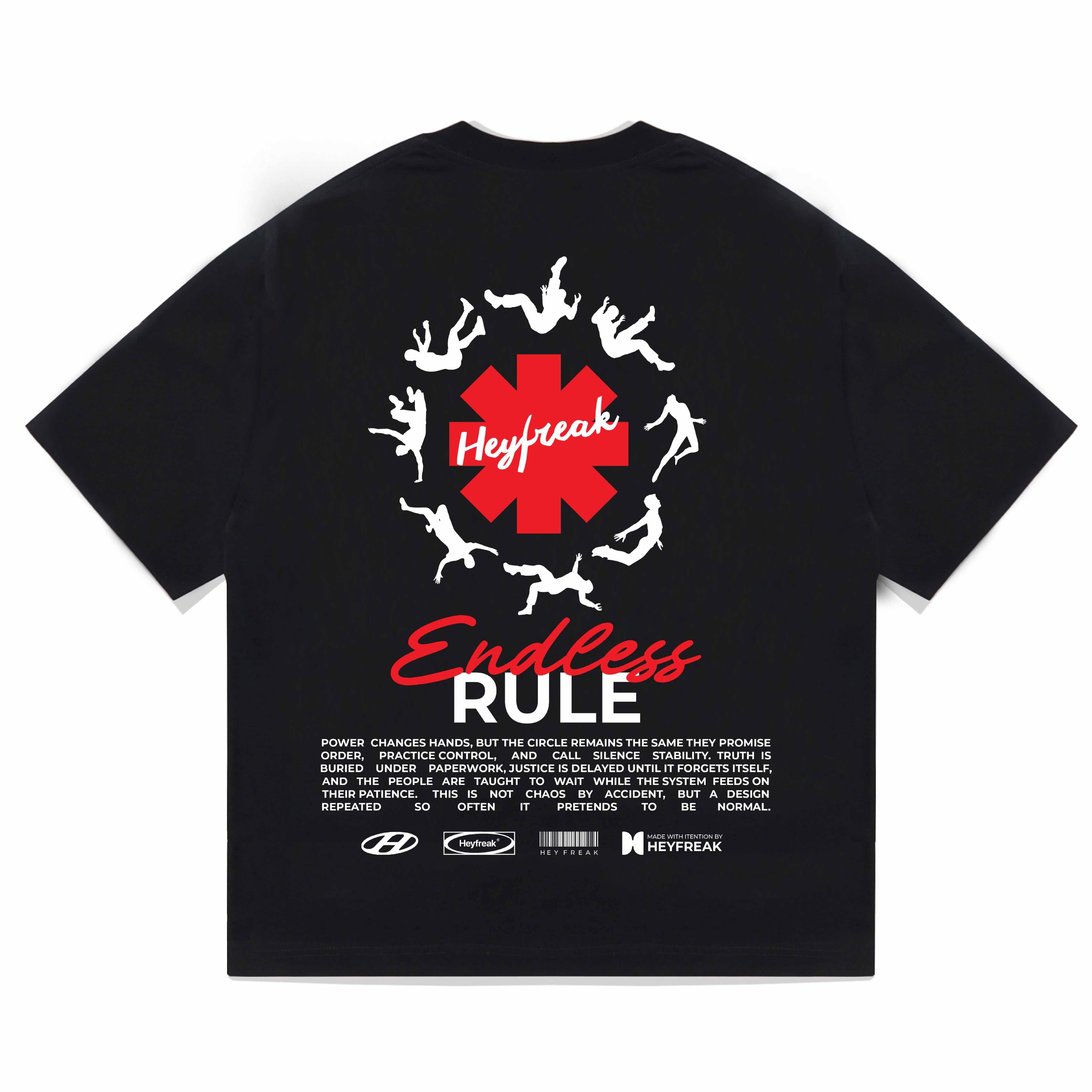 Heyfreak T-shirt Oversize Endless Rule