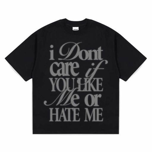 Image of Heyfreak T-shirt Oversize Like Or Hate