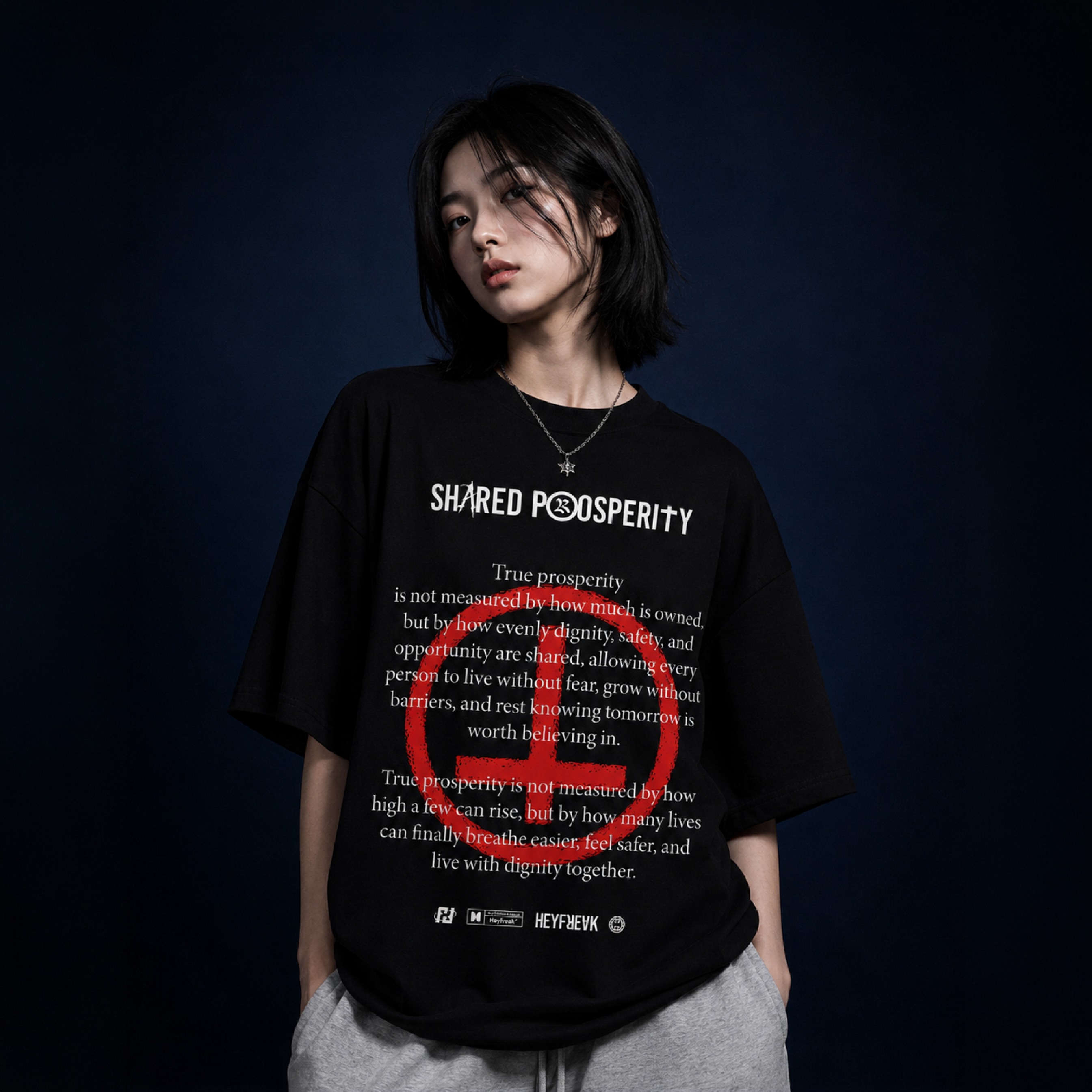 Heyfreak T-shirt Boxy Oversize Shared