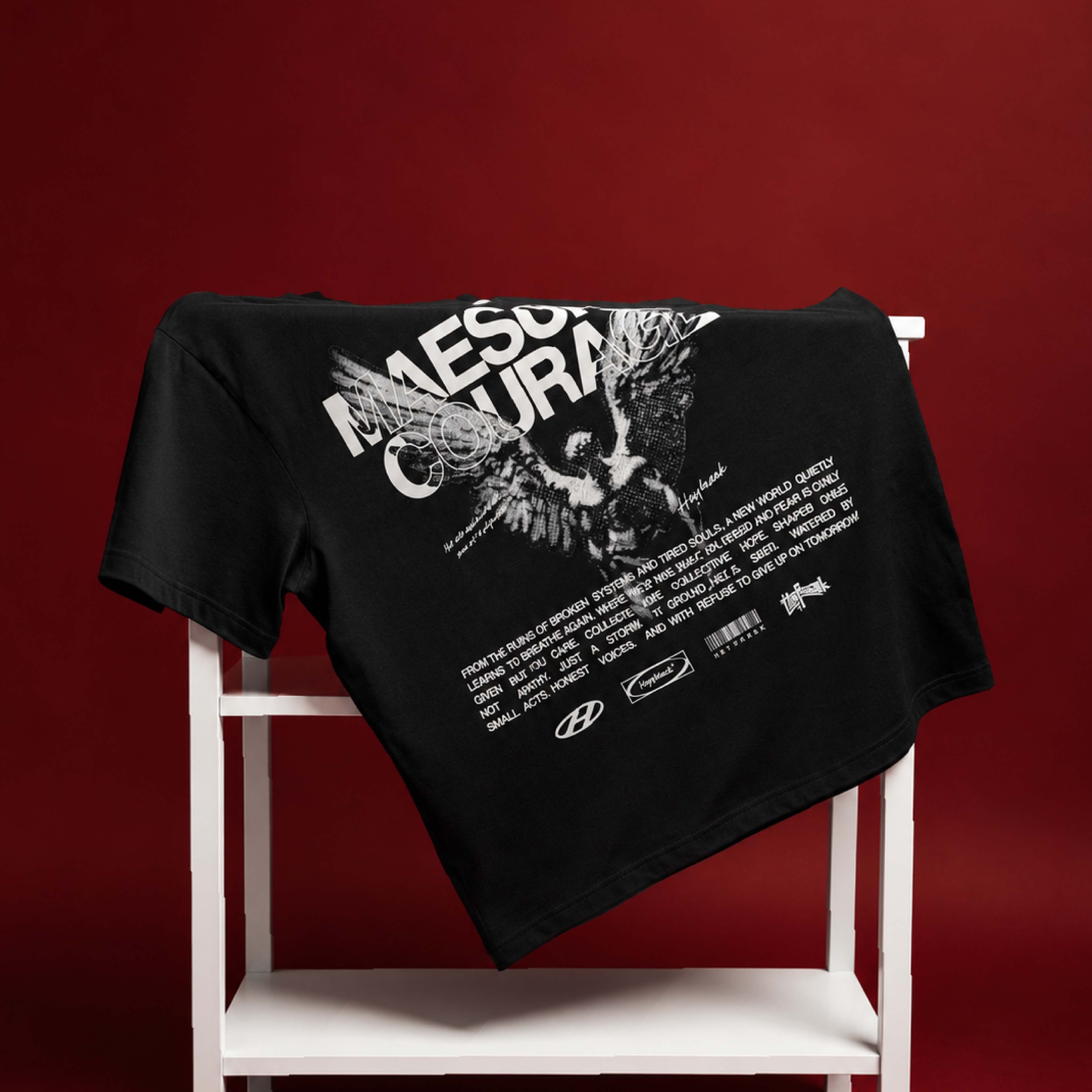 Heyfreak T-shirt Oversize Courage