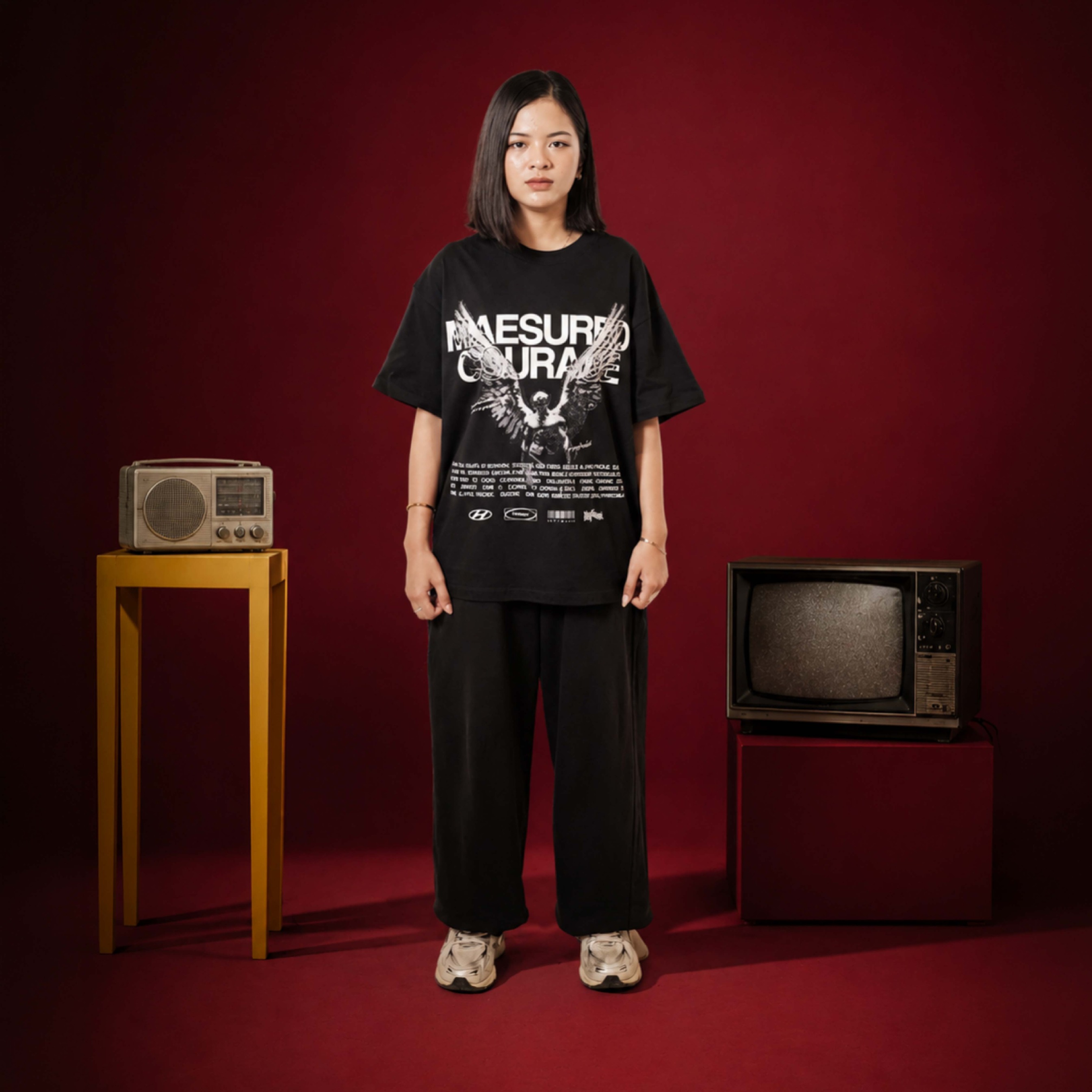 Heyfreak T-shirt Oversize Courage