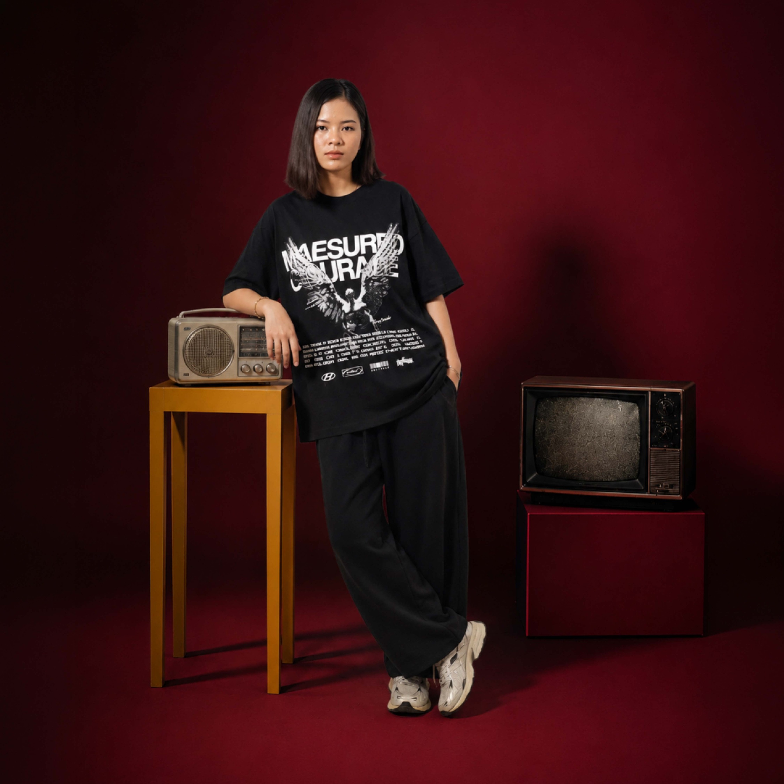 Heyfreak T-shirt Oversize Courage